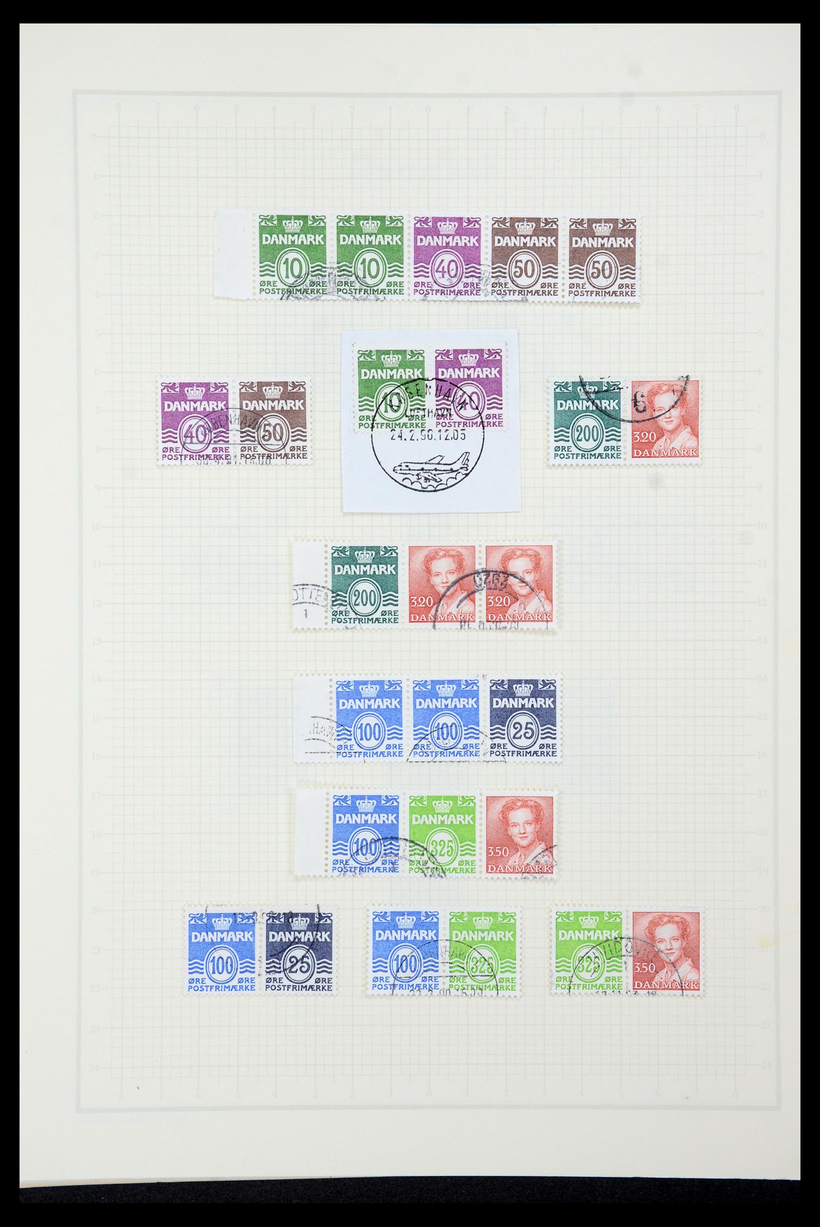 35506 087 - Stamp Collection 35506 Denmark 1851-1997.