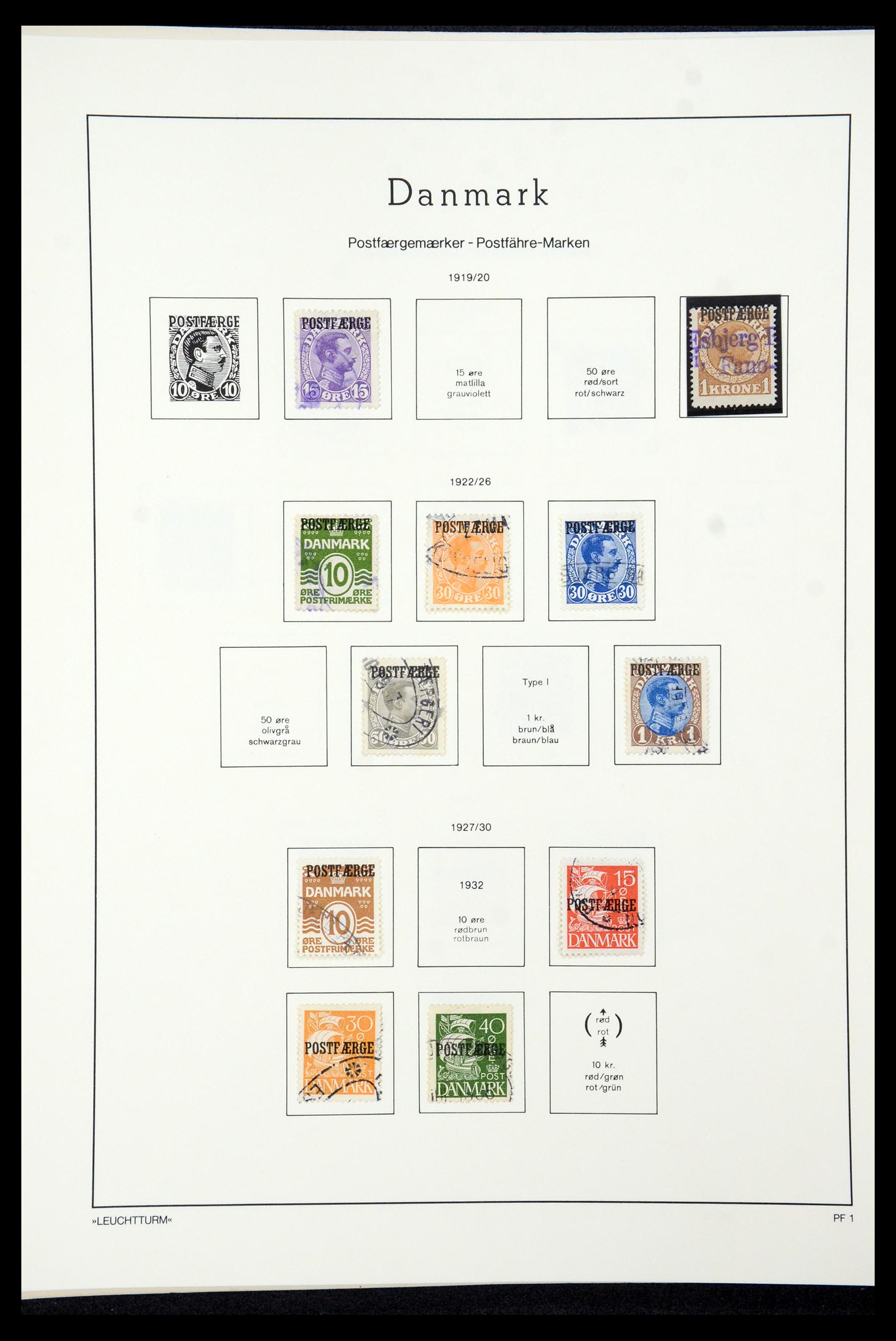 35506 107 - Stamp Collection 35506 Denmark 1851-1997.