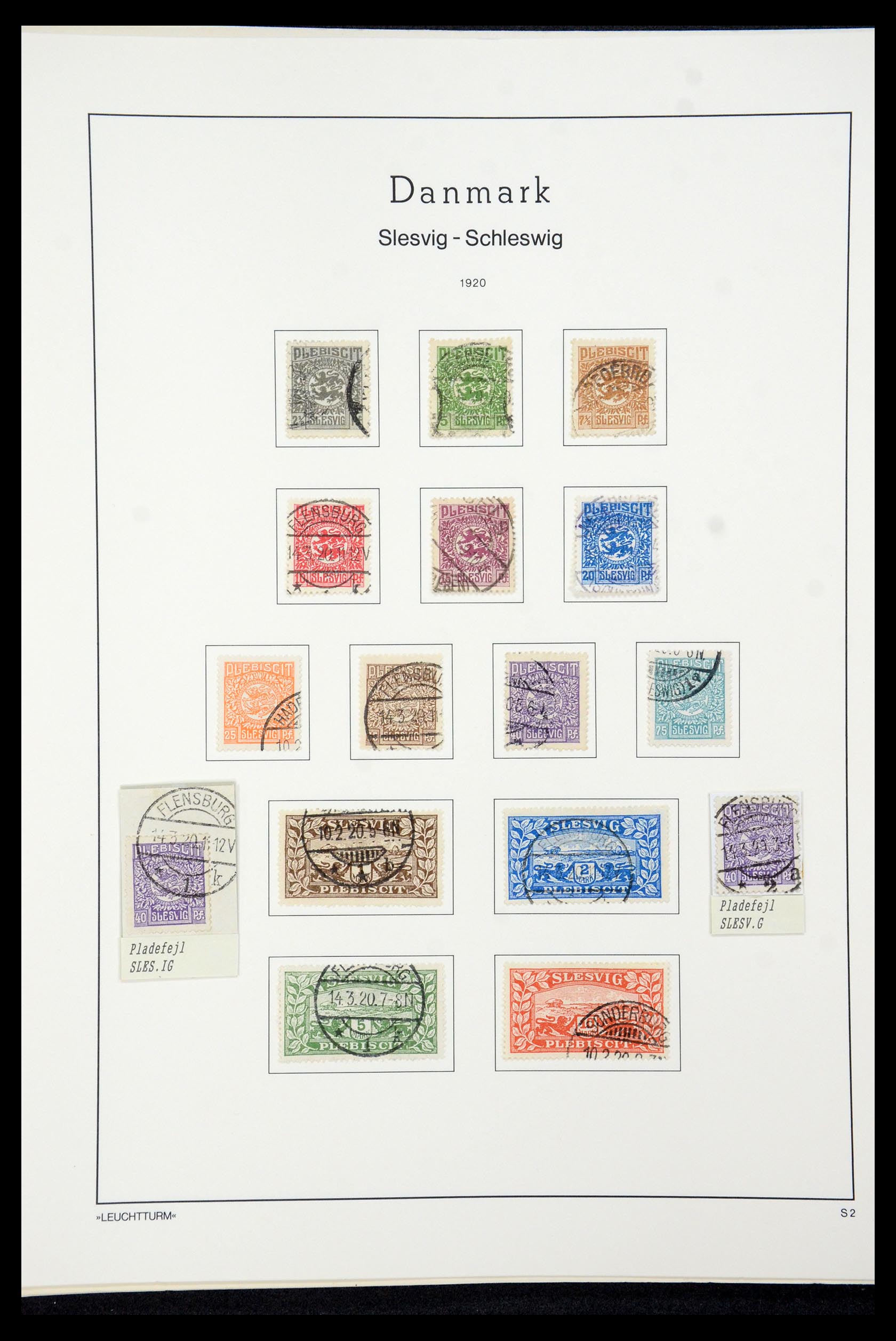 35506 117 - Stamp Collection 35506 Denmark 1851-1997.