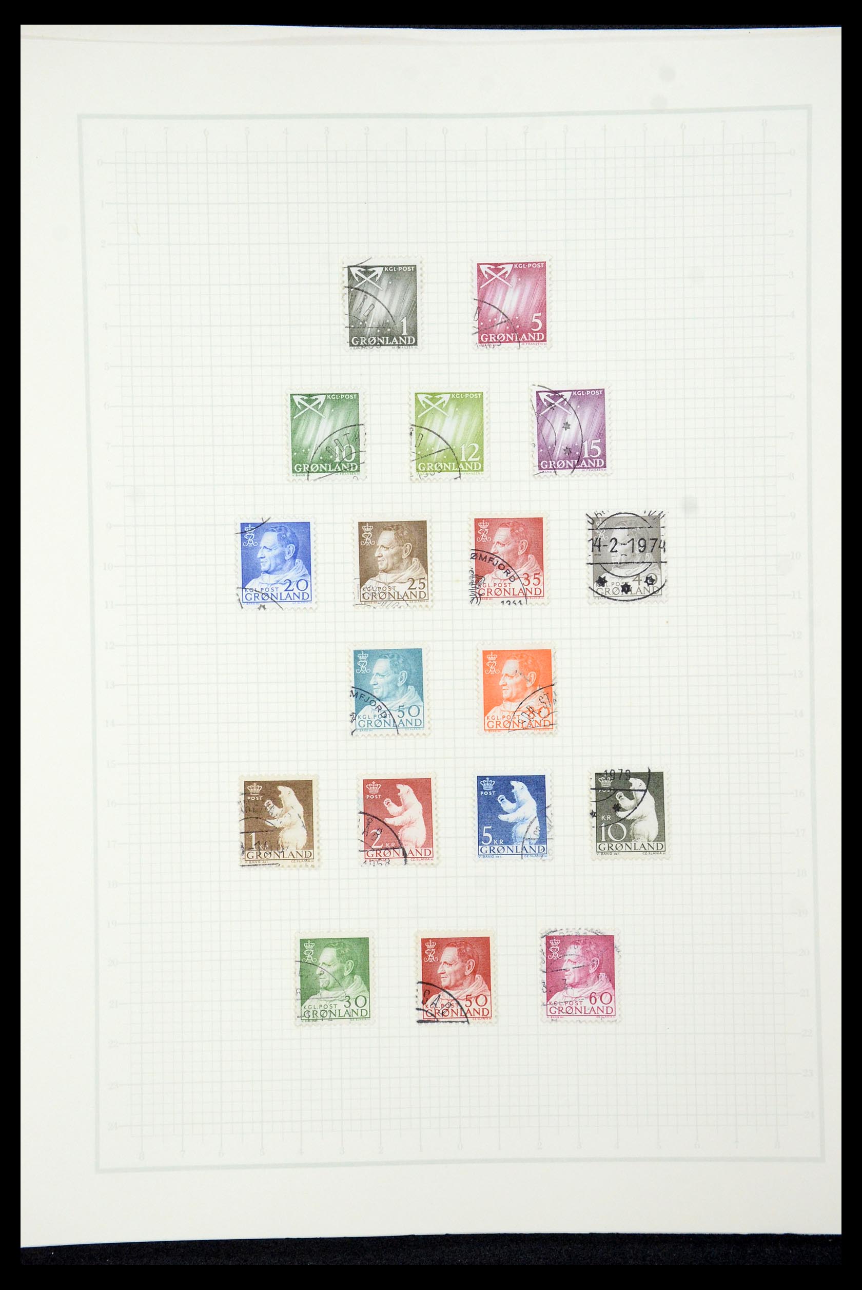 35506 122 - Postzegelverzameling 35506 Denemarken 1851-1997.