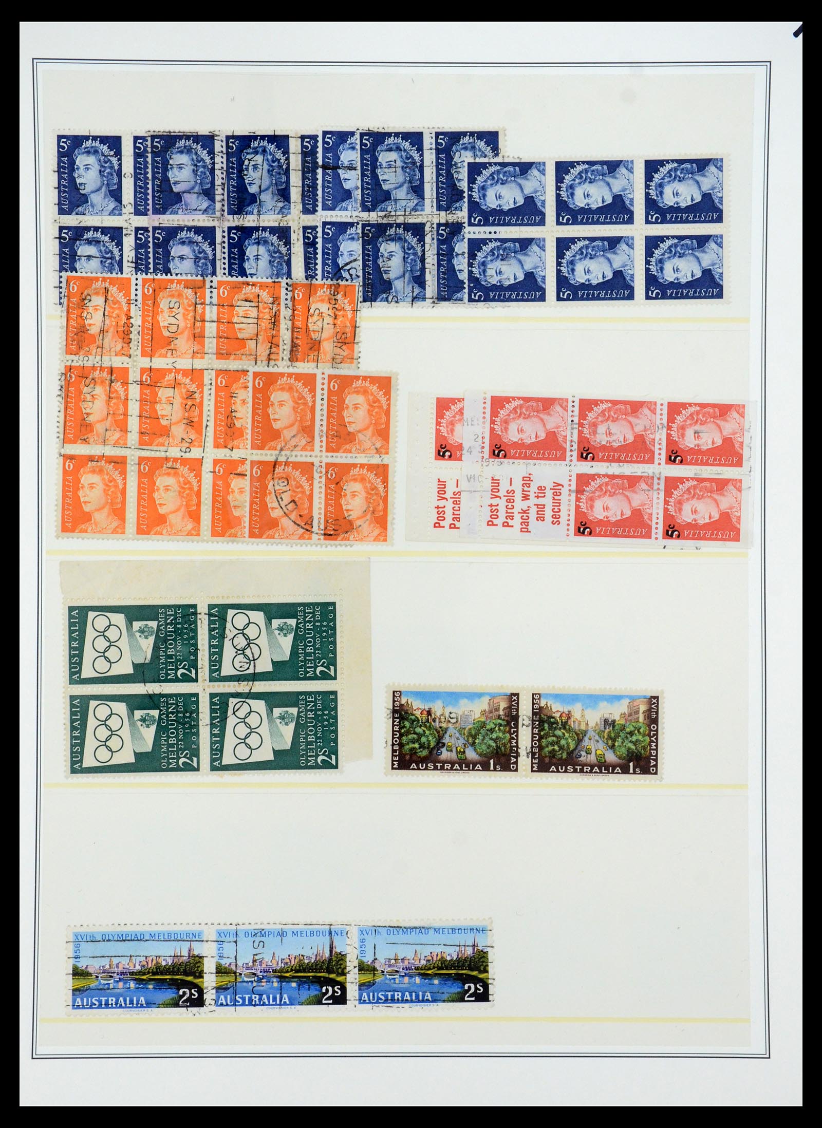 35509 012 - Postzegelverzameling 35509 Australië gespecialiseerd 1912-1971.