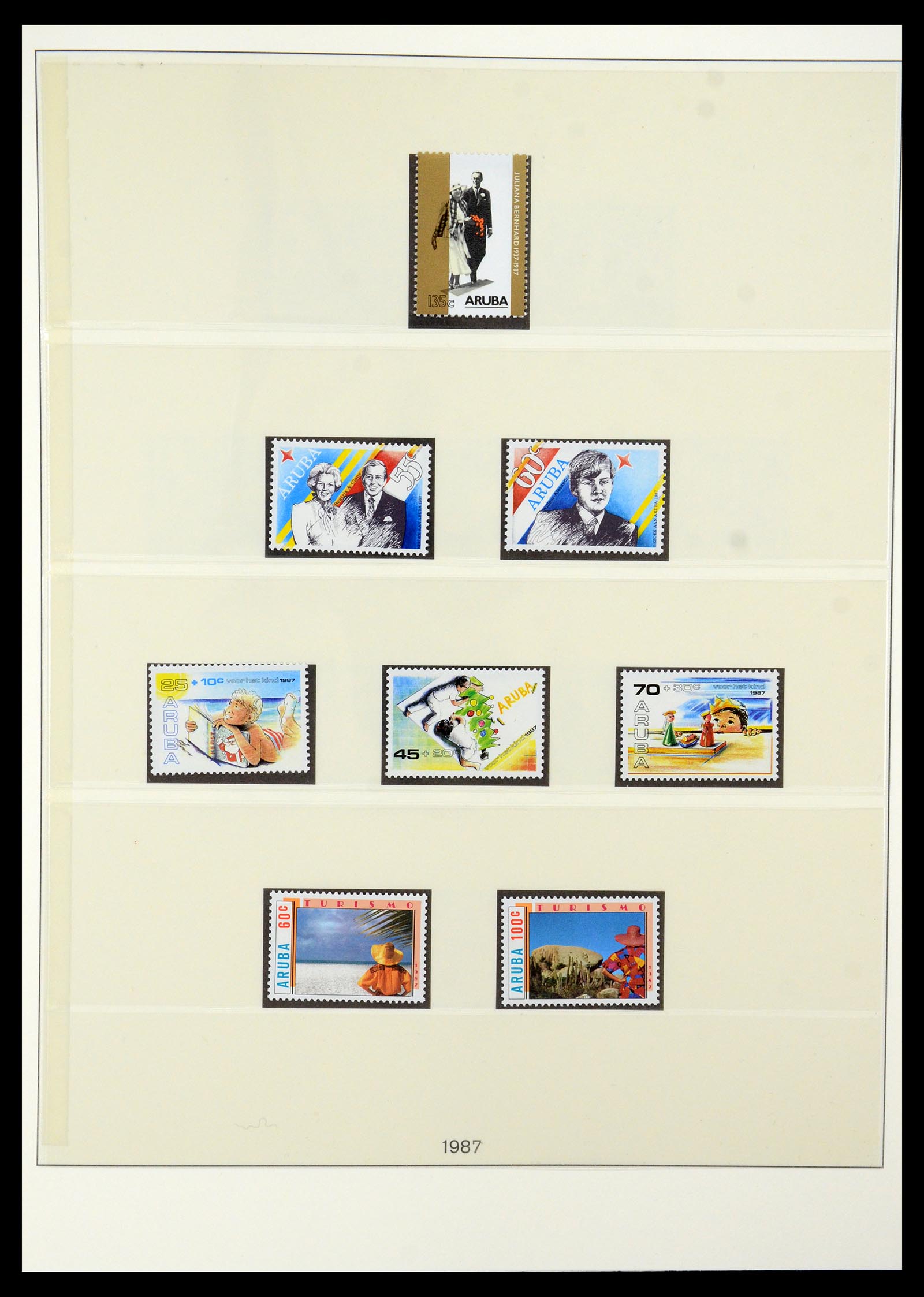 35513 003 - Postzegelverzameling 35513 Aruba 1986-2011.
