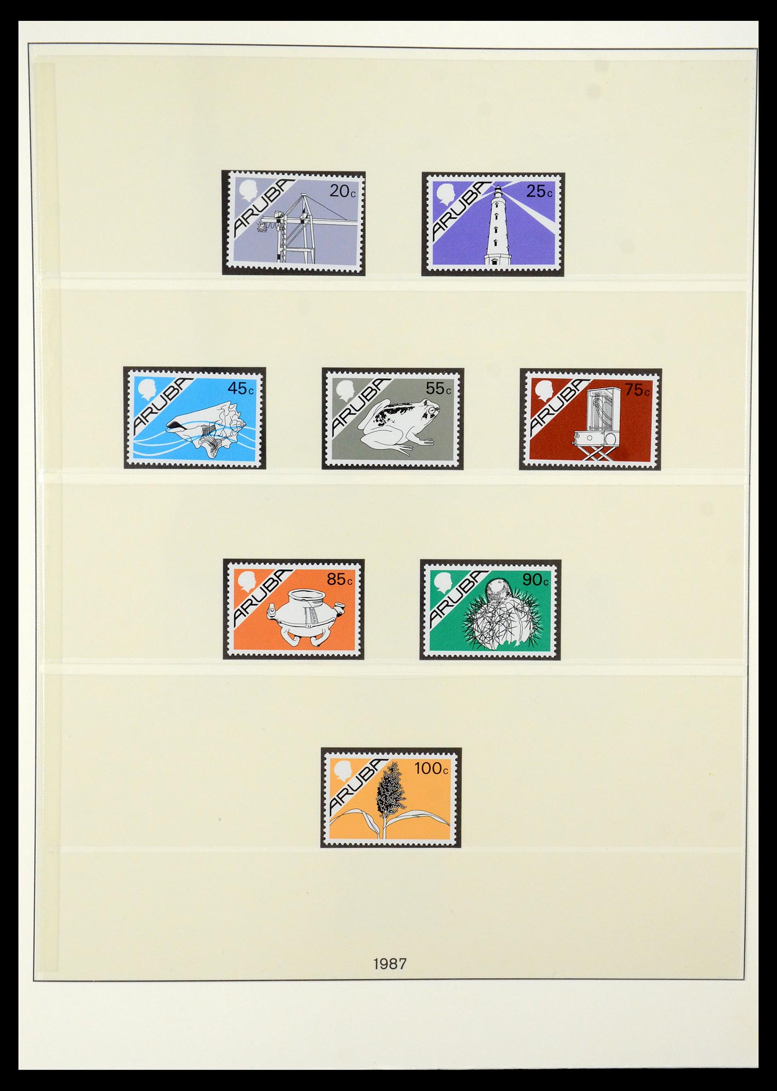 35513 004 - Stamp Collection 35513 Aruba 1986-2011.