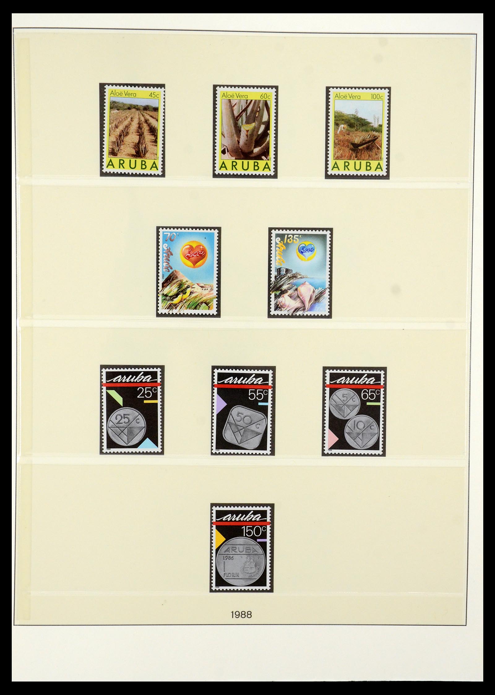 35513 005 - Postzegelverzameling 35513 Aruba 1986-2011.
