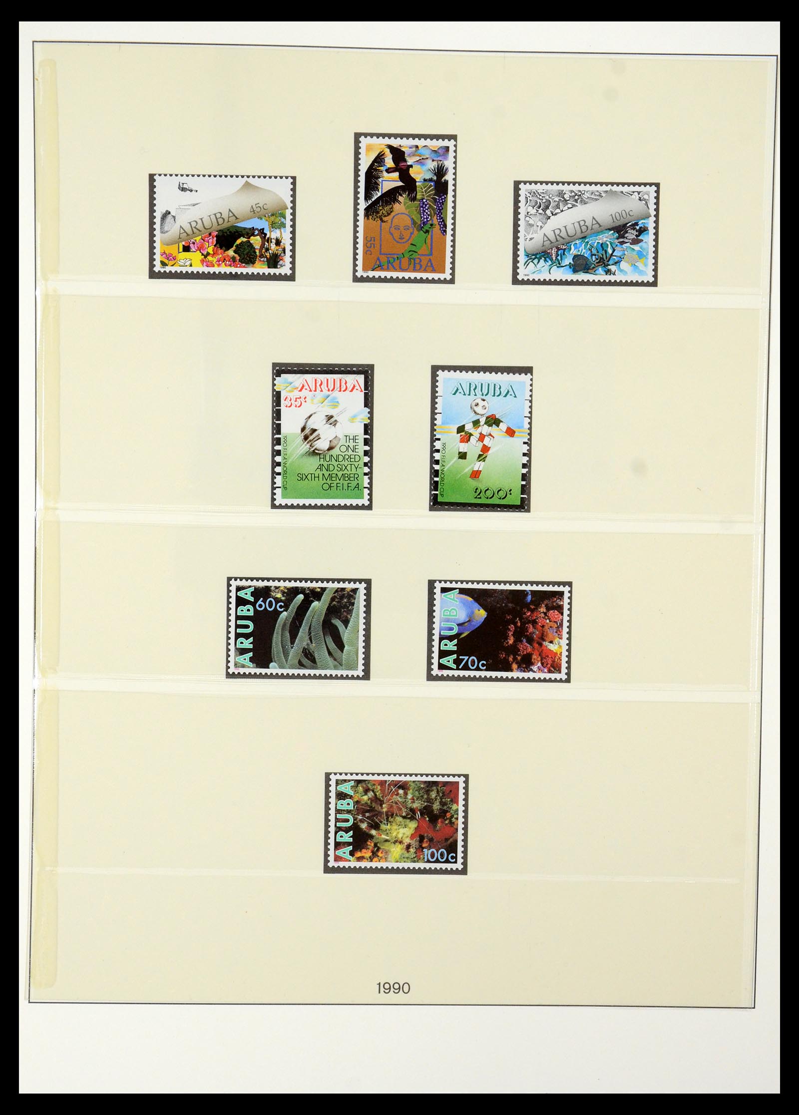 35513 009 - Stamp Collection 35513 Aruba 1986-2011.