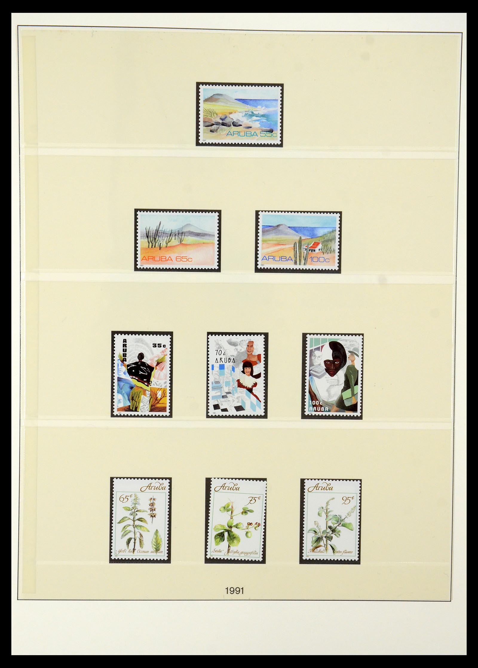 35513 011 - Stamp Collection 35513 Aruba 1986-2011.