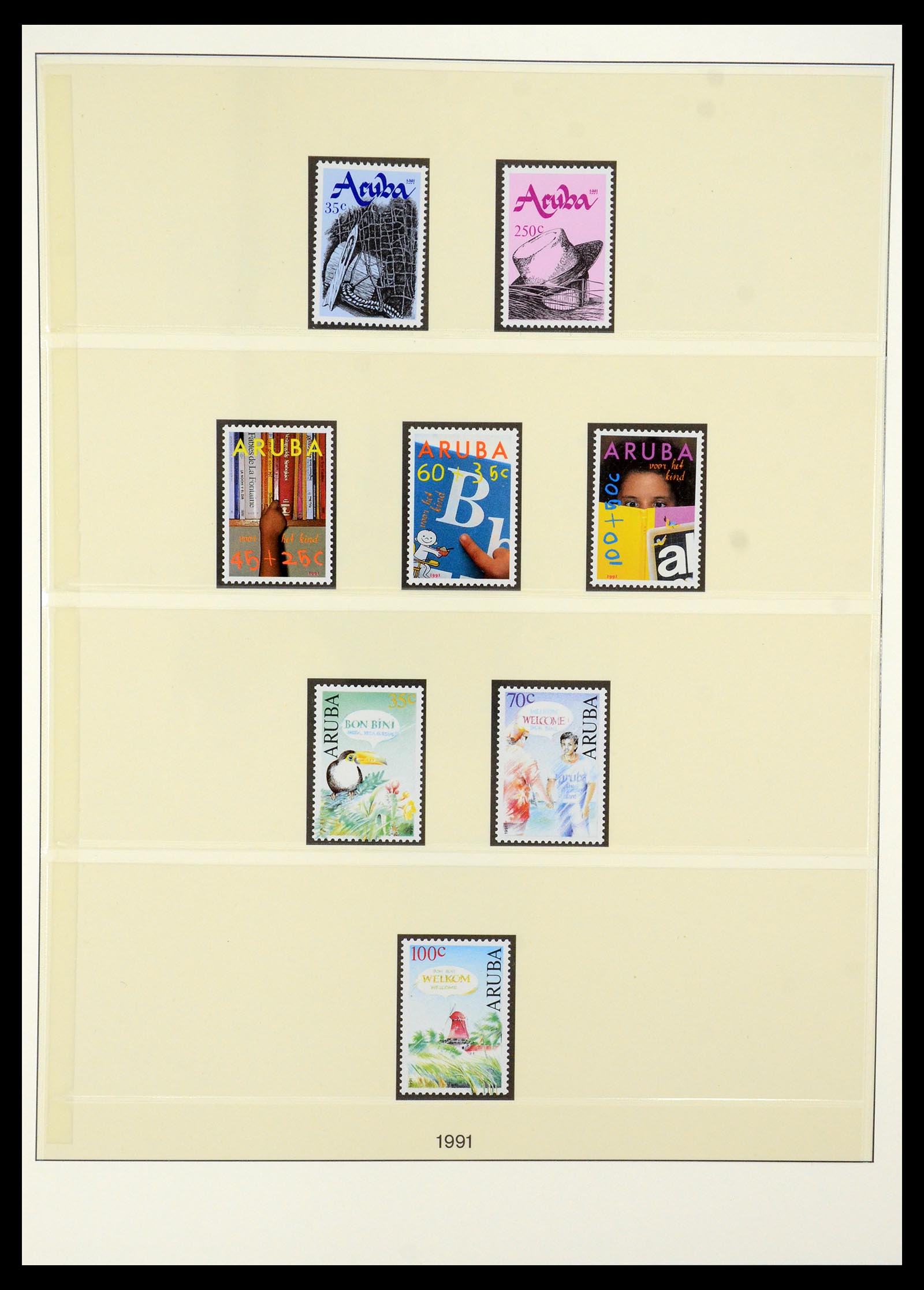 35513 012 - Postzegelverzameling 35513 Aruba 1986-2011.