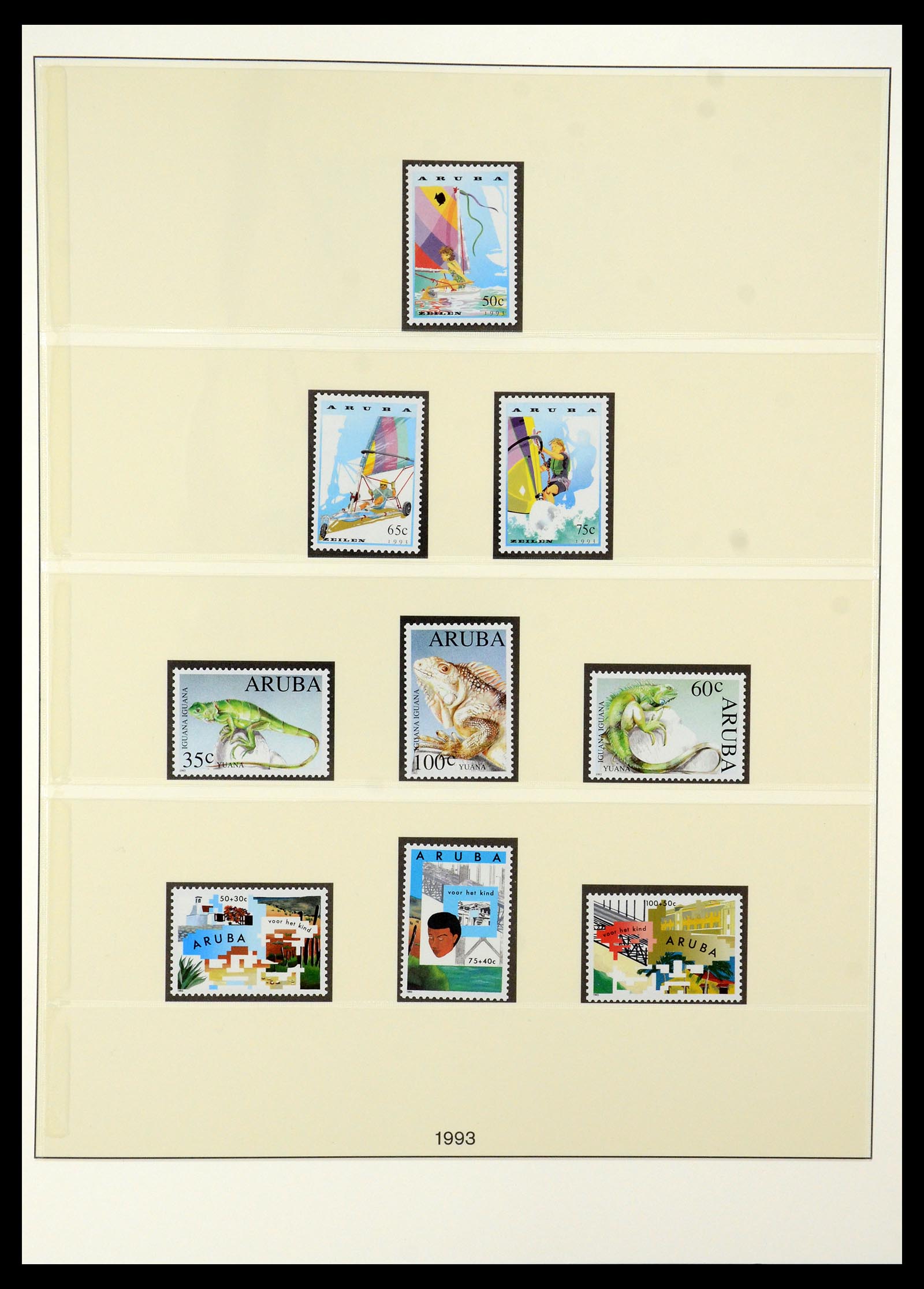 35513 016 - Postzegelverzameling 35513 Aruba 1986-2011.