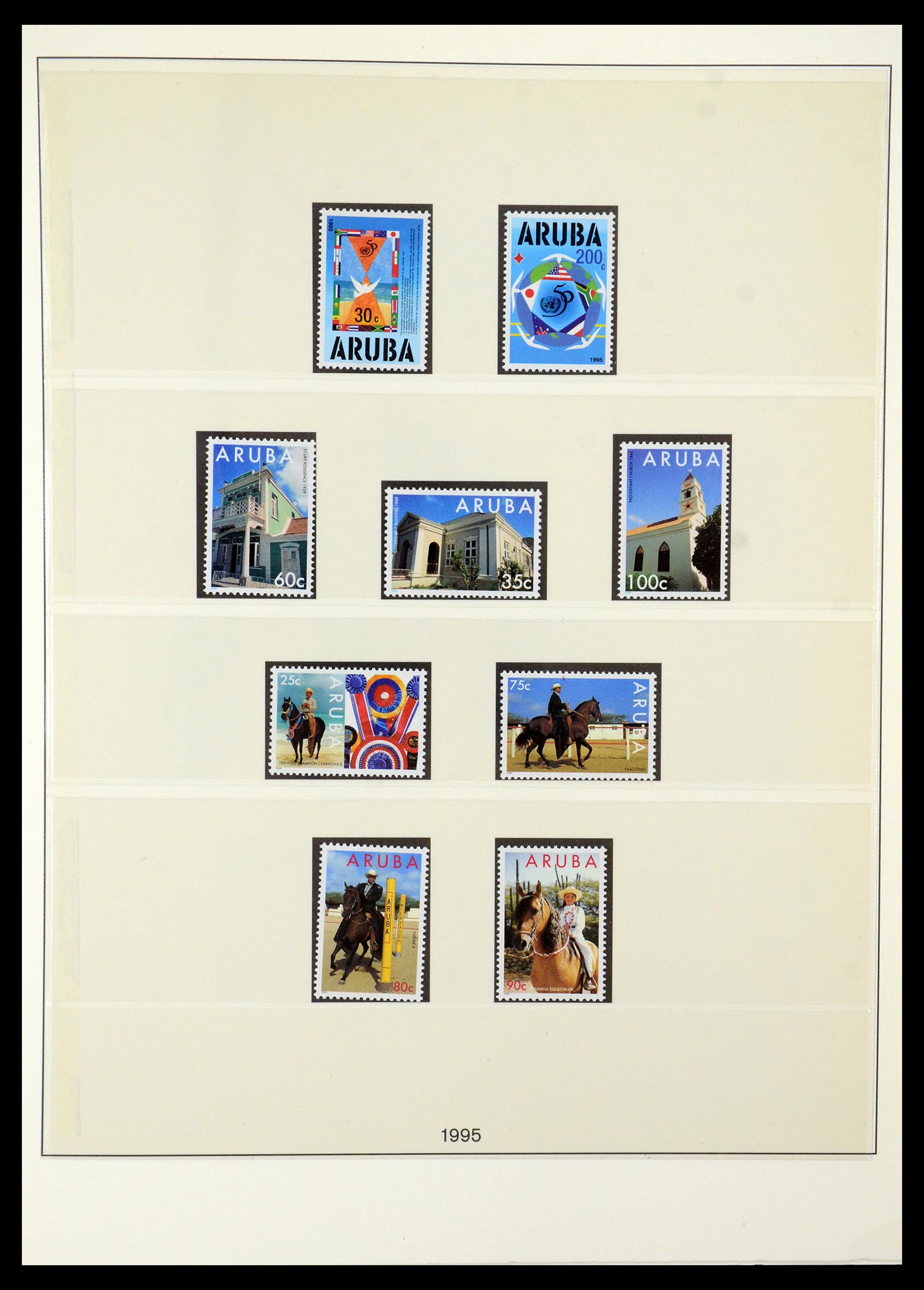 35513 019 - Postzegelverzameling 35513 Aruba 1986-2011.