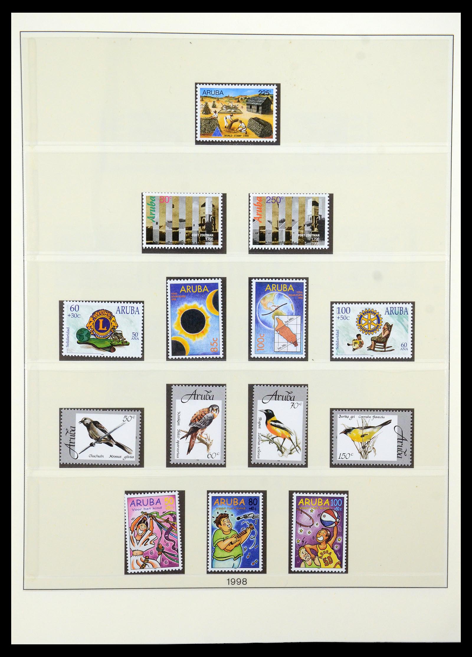 35513 025 - Postzegelverzameling 35513 Aruba 1986-2011.