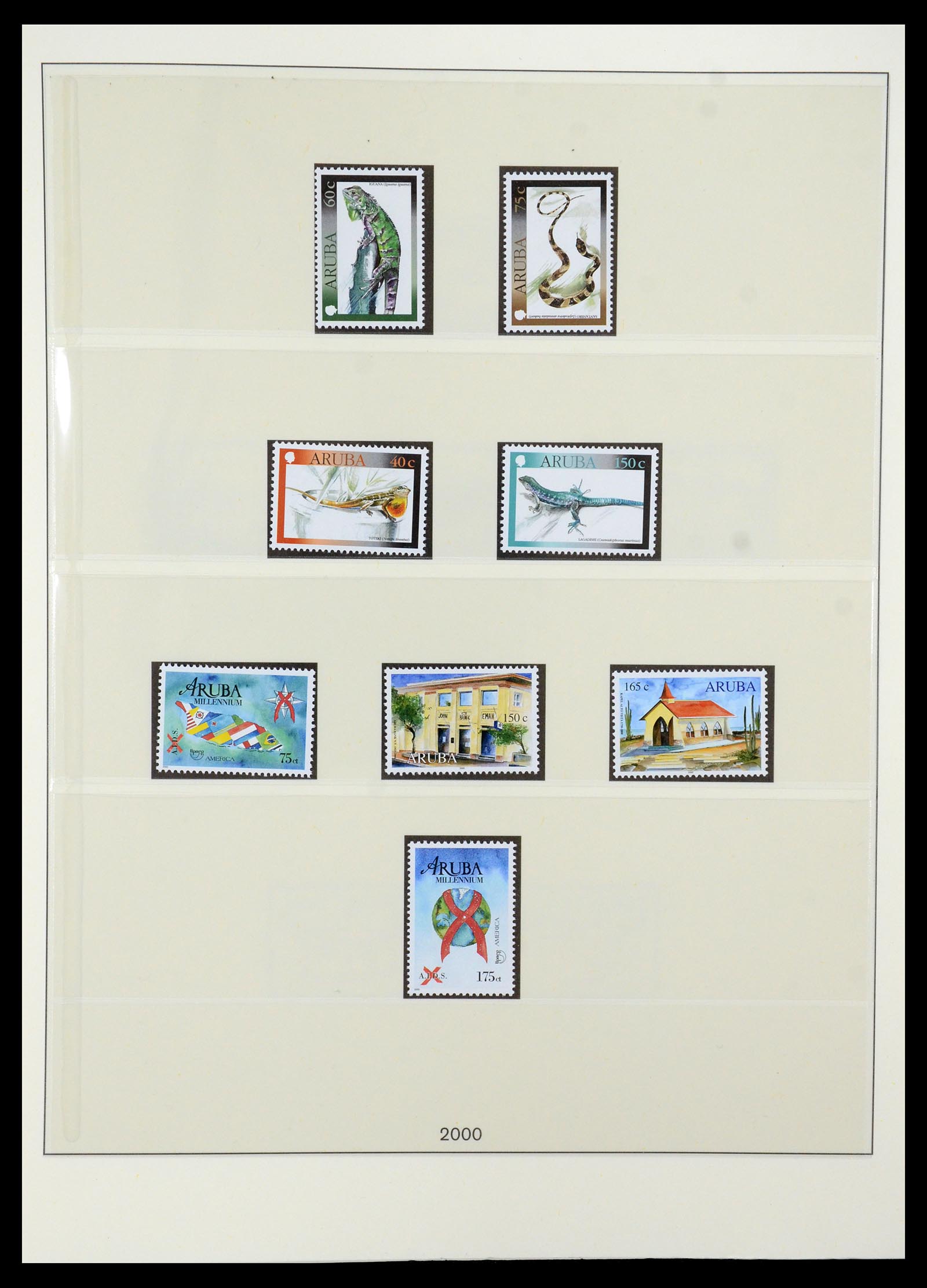 35513 028 - Postzegelverzameling 35513 Aruba 1986-2011.
