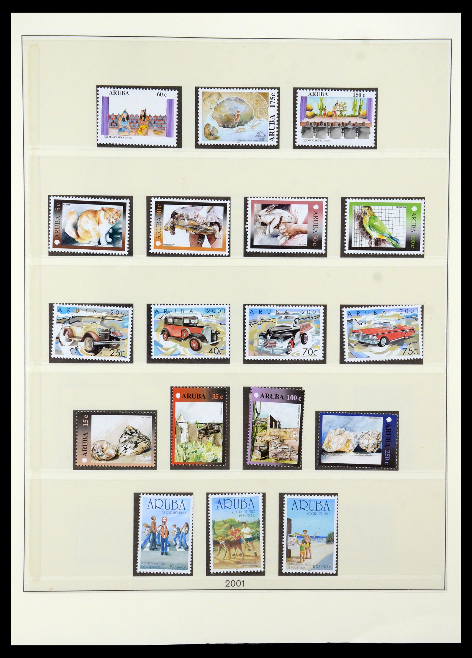35513 030 - Postzegelverzameling 35513 Aruba 1986-2011.