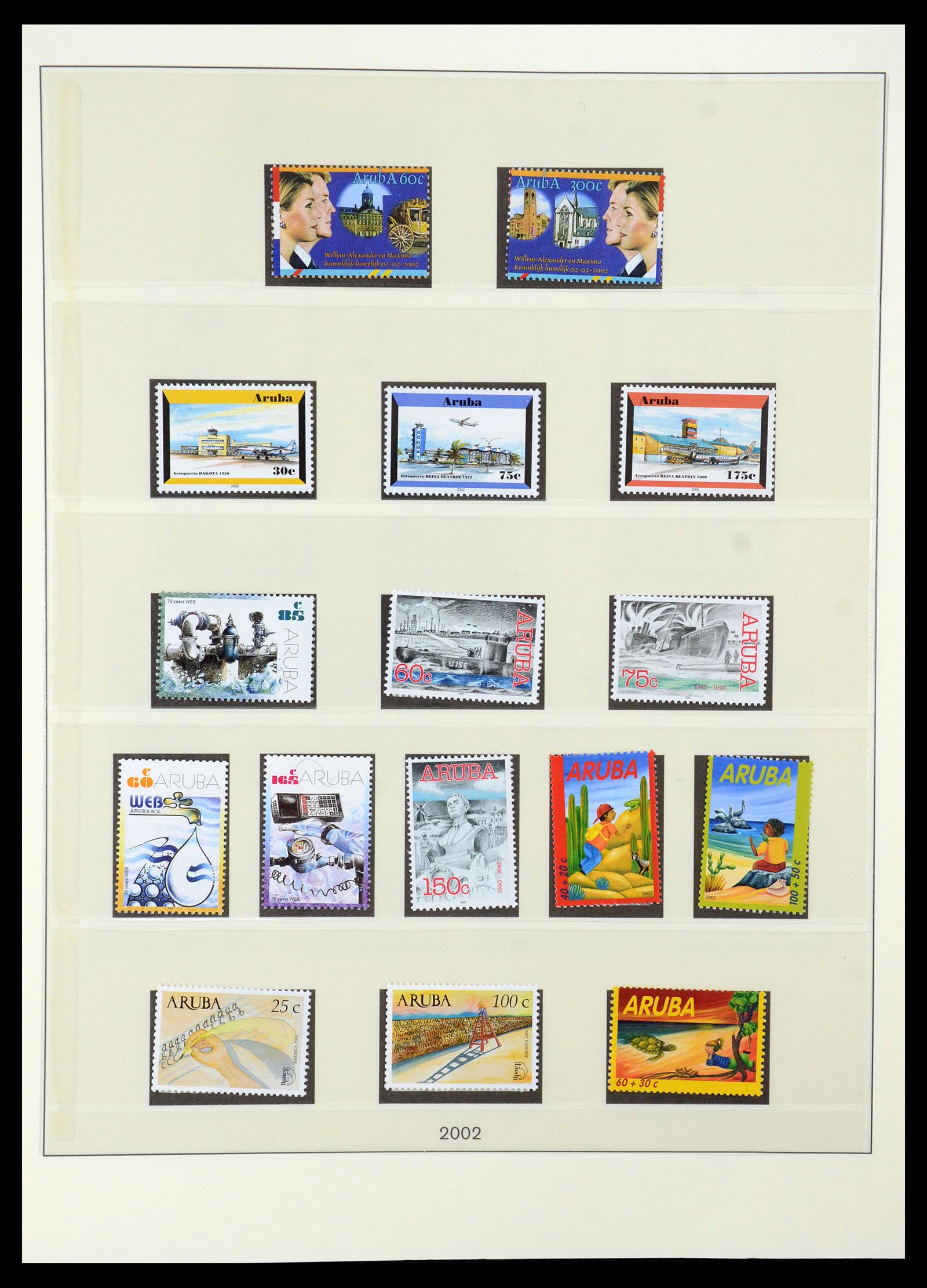 35513 031 - Postzegelverzameling 35513 Aruba 1986-2011.