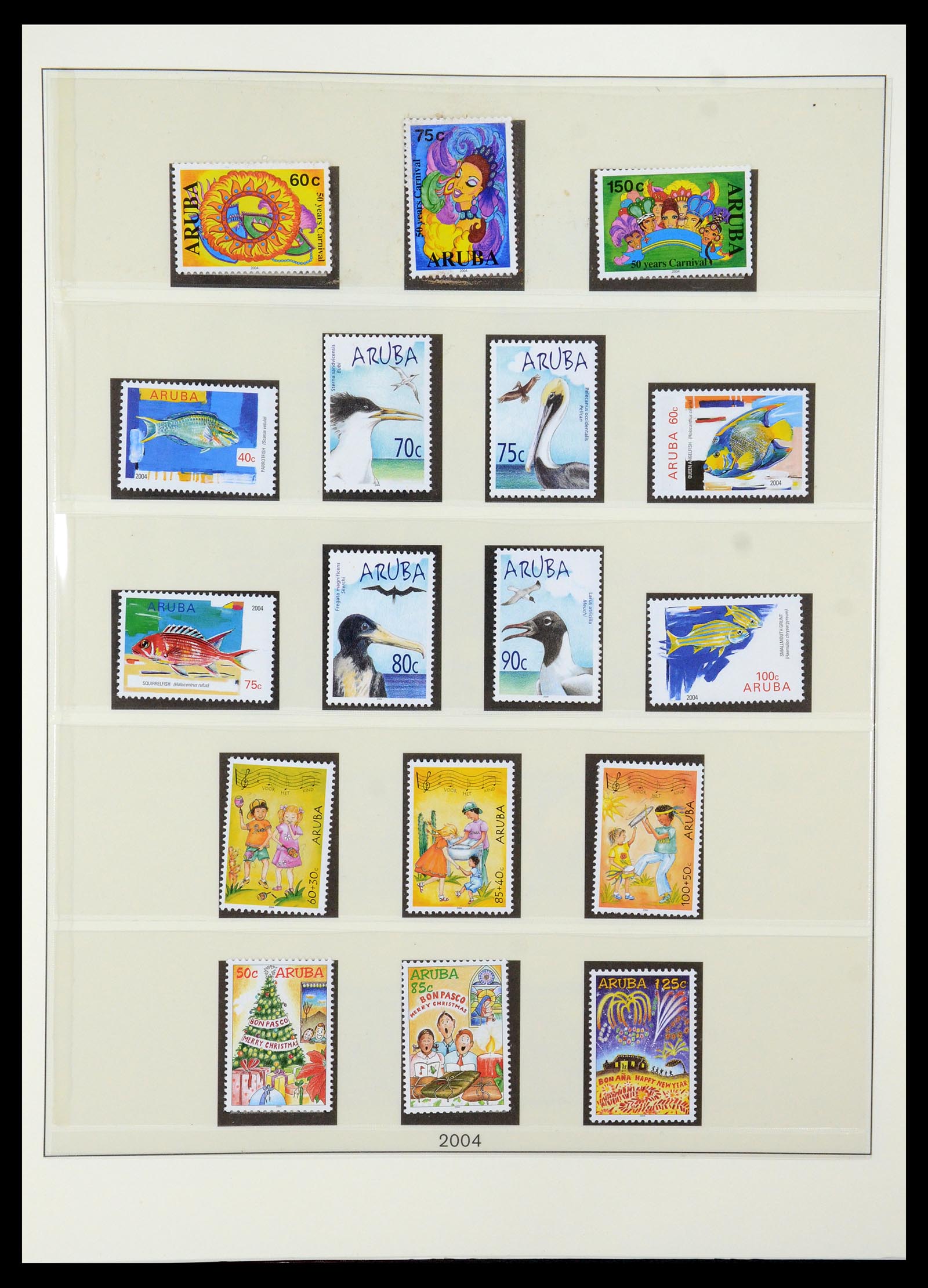 35513 033 - Postzegelverzameling 35513 Aruba 1986-2011.