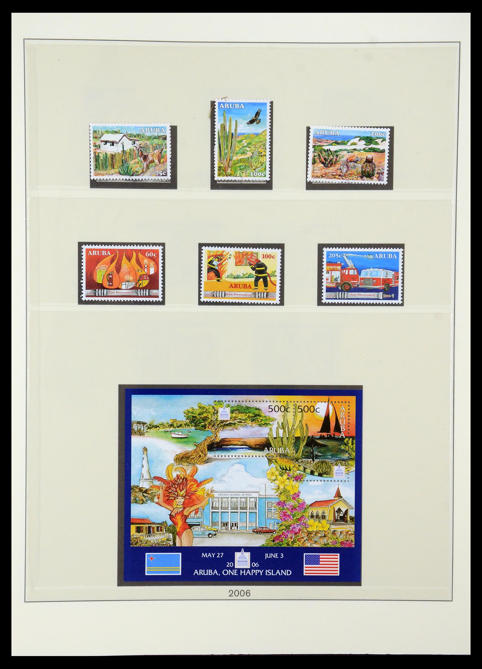 35513 038 - Stamp Collection 35513 Aruba 1986-2011.