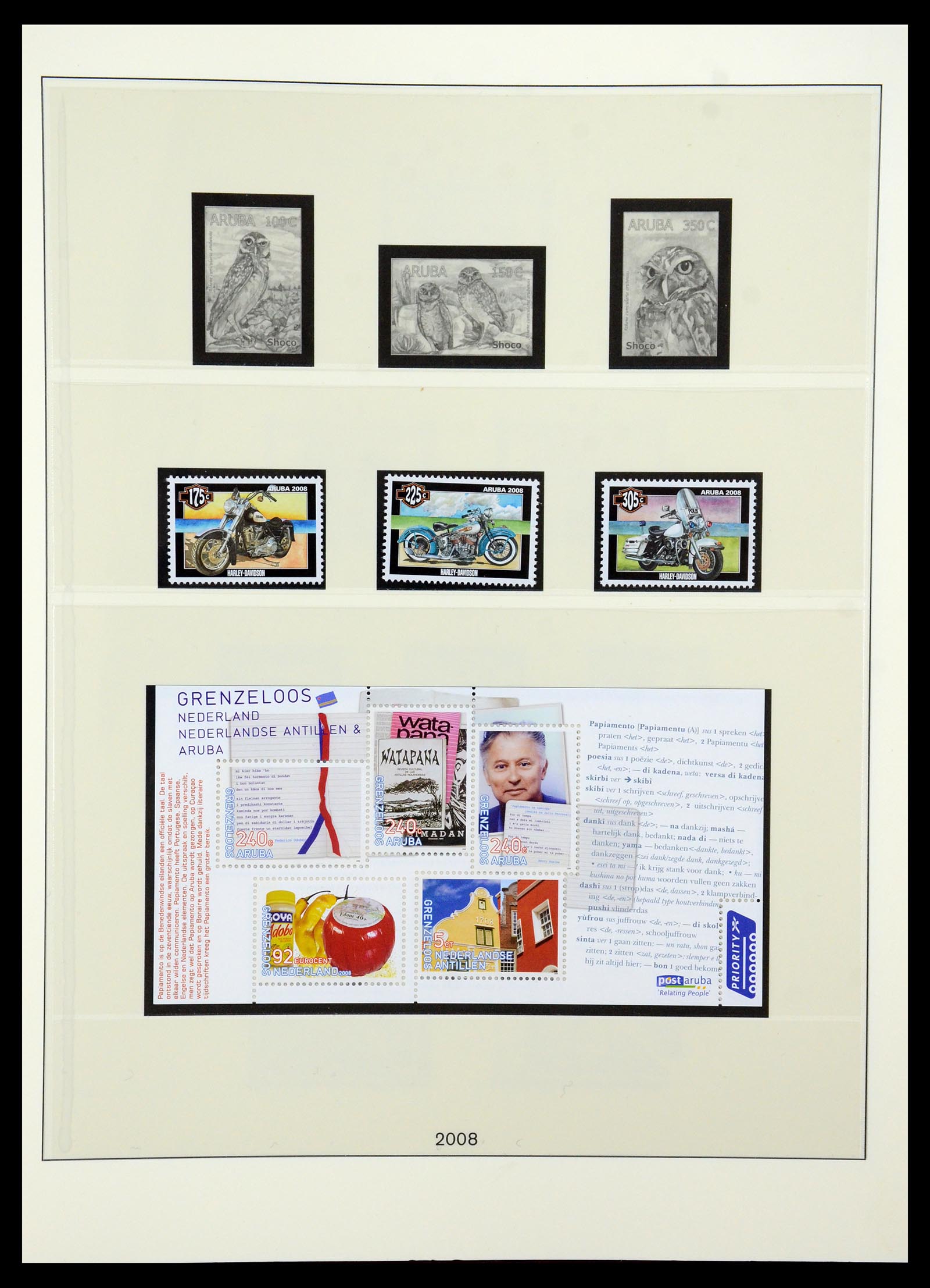 35513 042 - Postzegelverzameling 35513 Aruba 1986-2011.