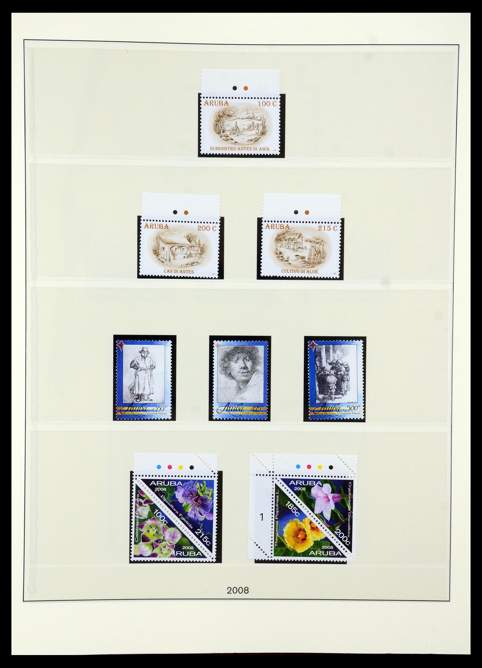 35513 043 - Postzegelverzameling 35513 Aruba 1986-2011.