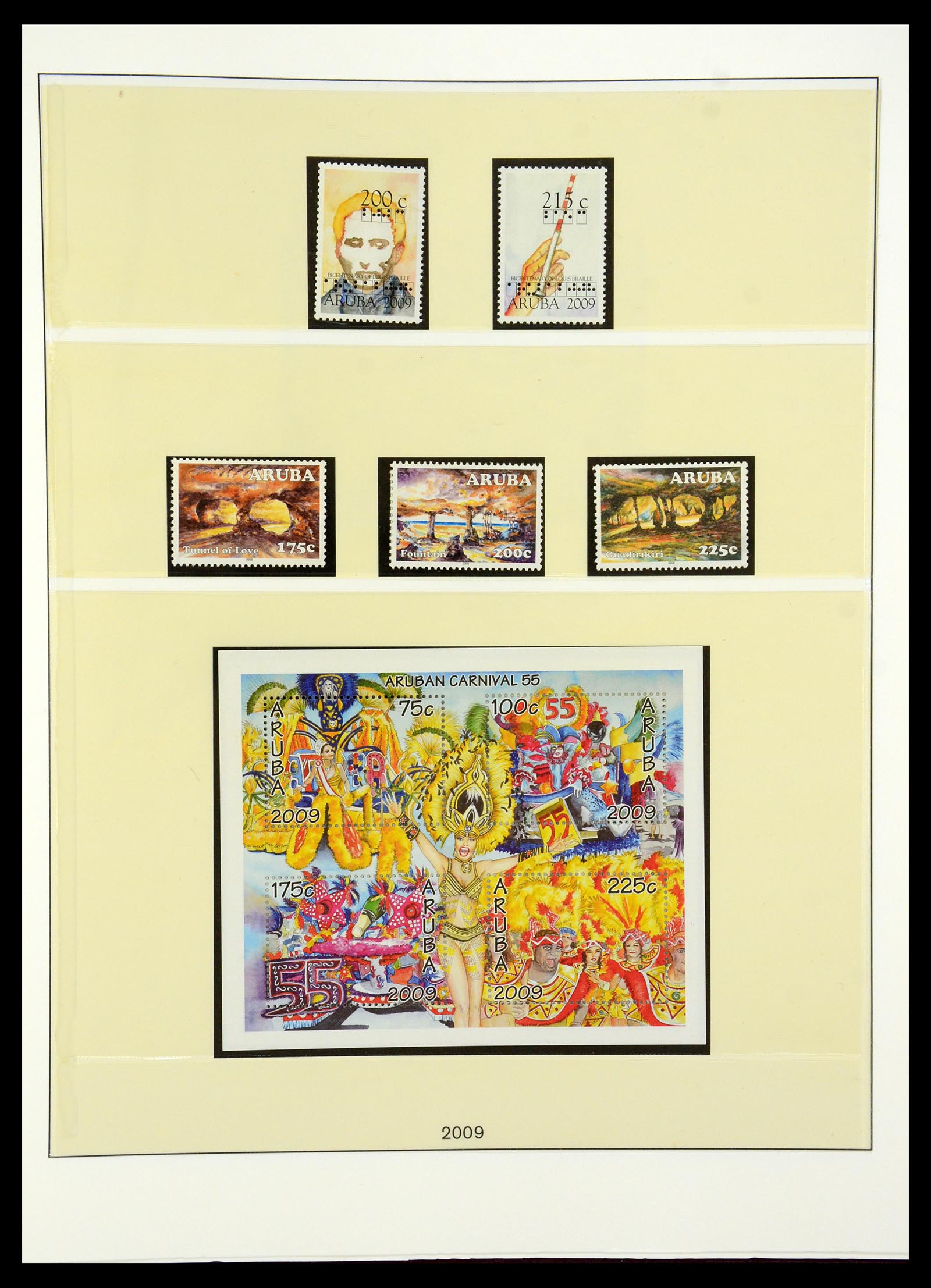 35513 044 - Postzegelverzameling 35513 Aruba 1986-2011.