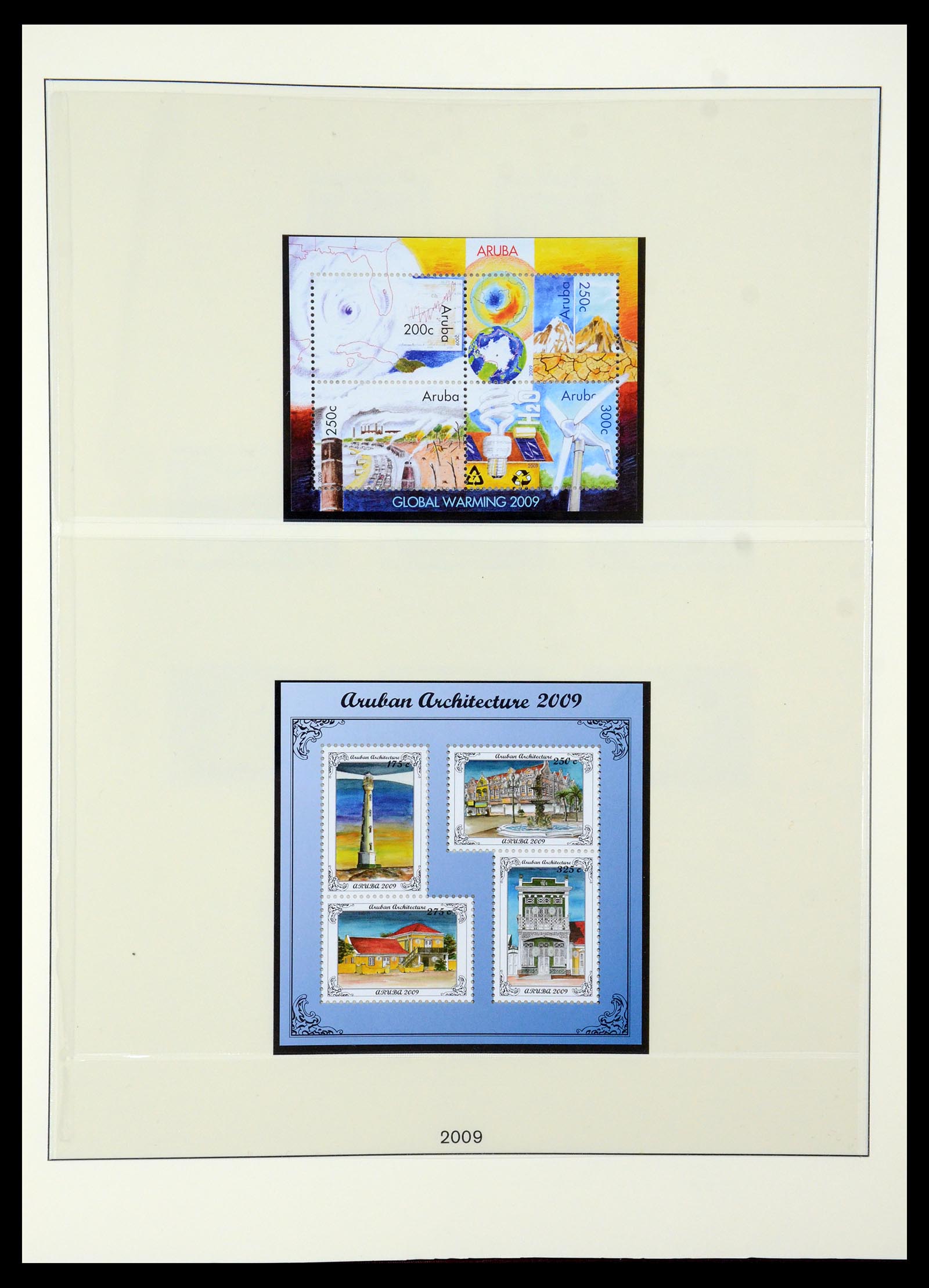 35513 045 - Postzegelverzameling 35513 Aruba 1986-2011.