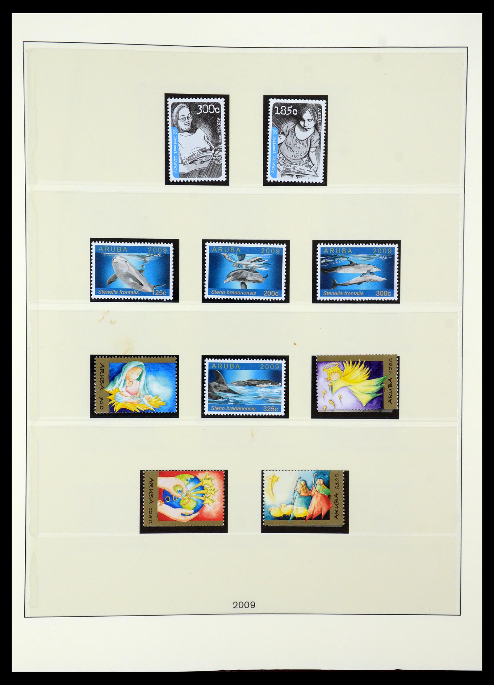 35513 046 - Postzegelverzameling 35513 Aruba 1986-2011.