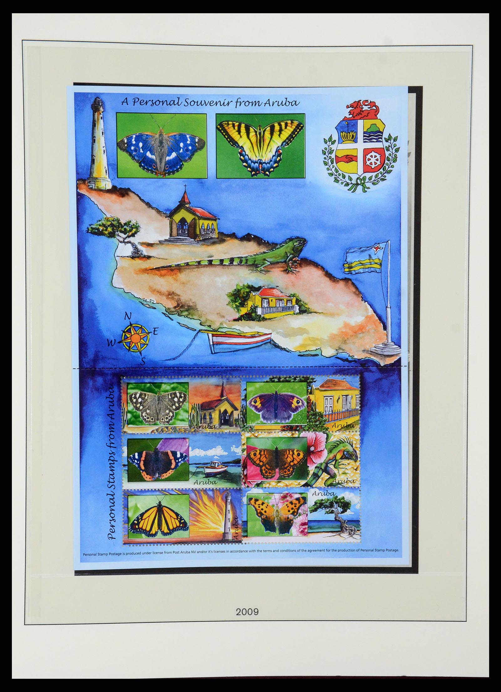35513 048 - Postzegelverzameling 35513 Aruba 1986-2011.