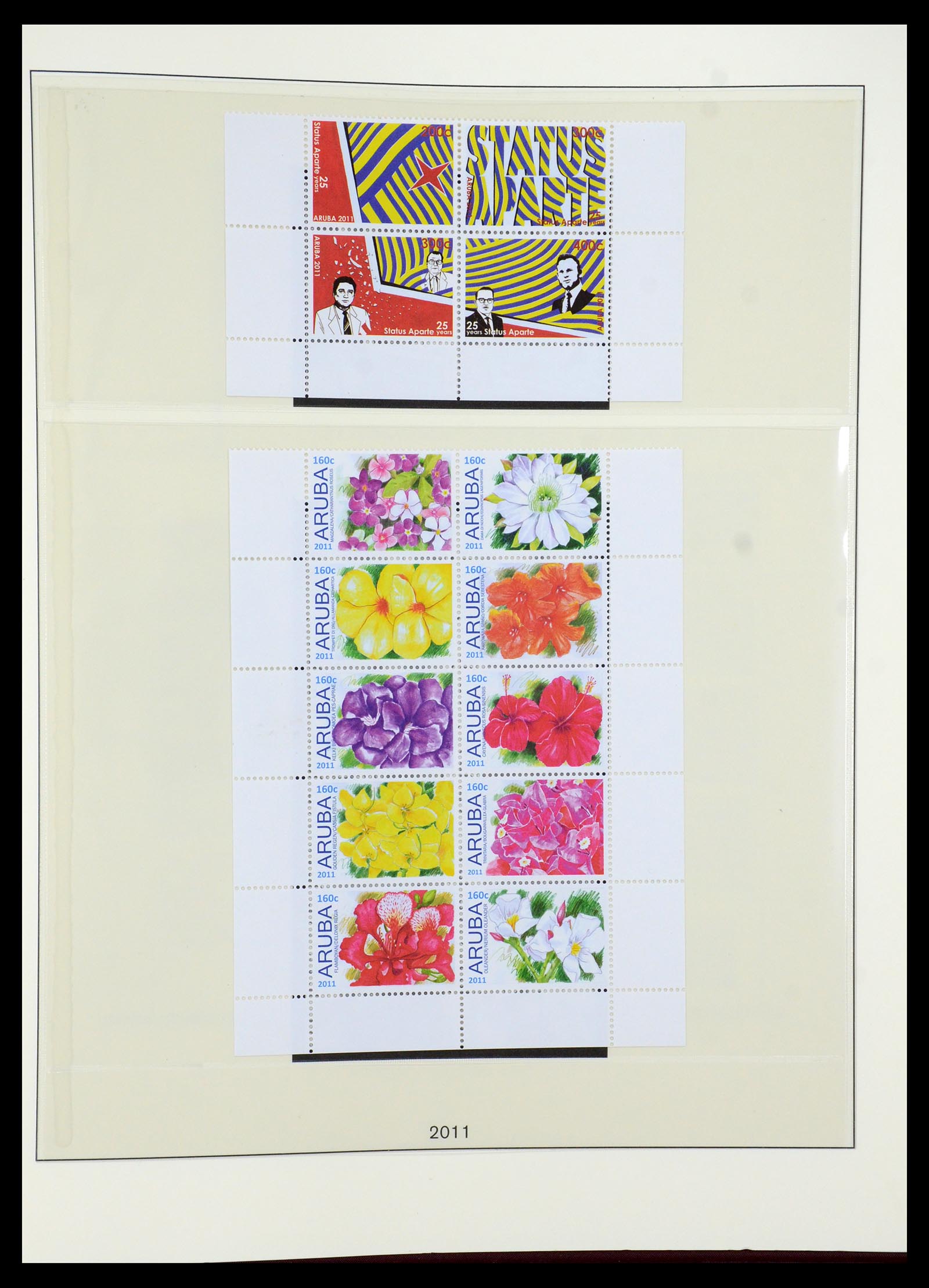 35513 053 - Postzegelverzameling 35513 Aruba 1986-2011.