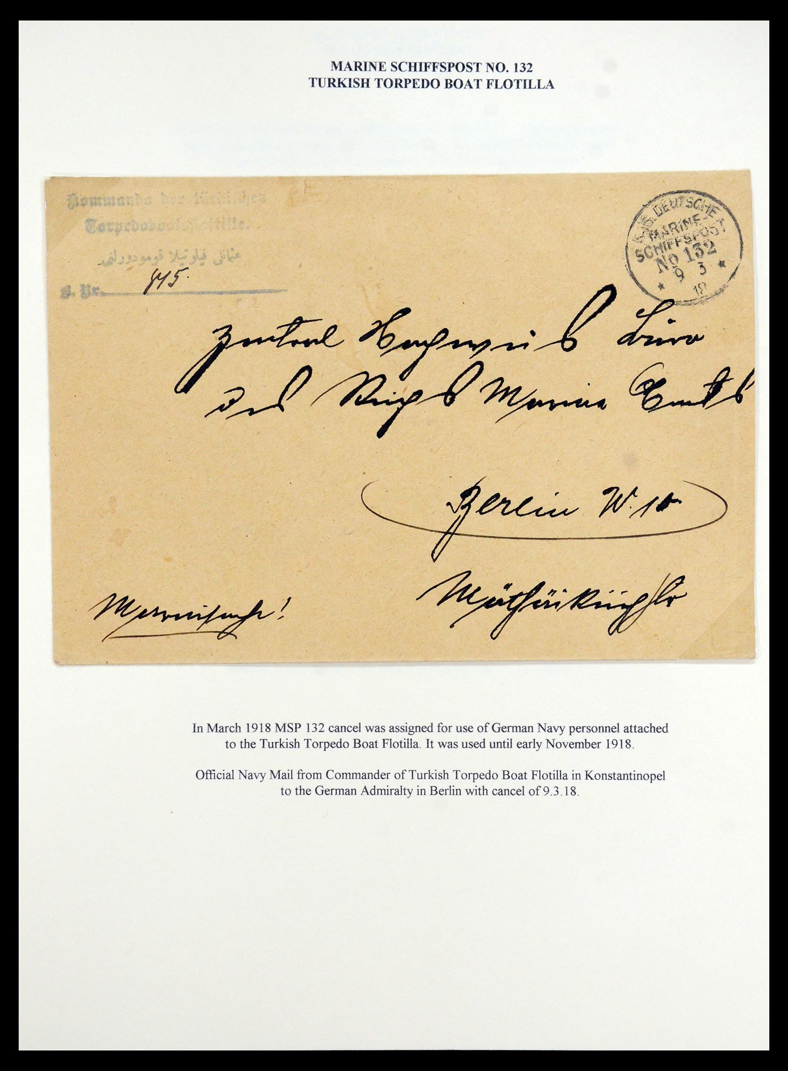 35515 113 - Postzegelverzameling 35515 Duitsland brieven van Militaire missie in 