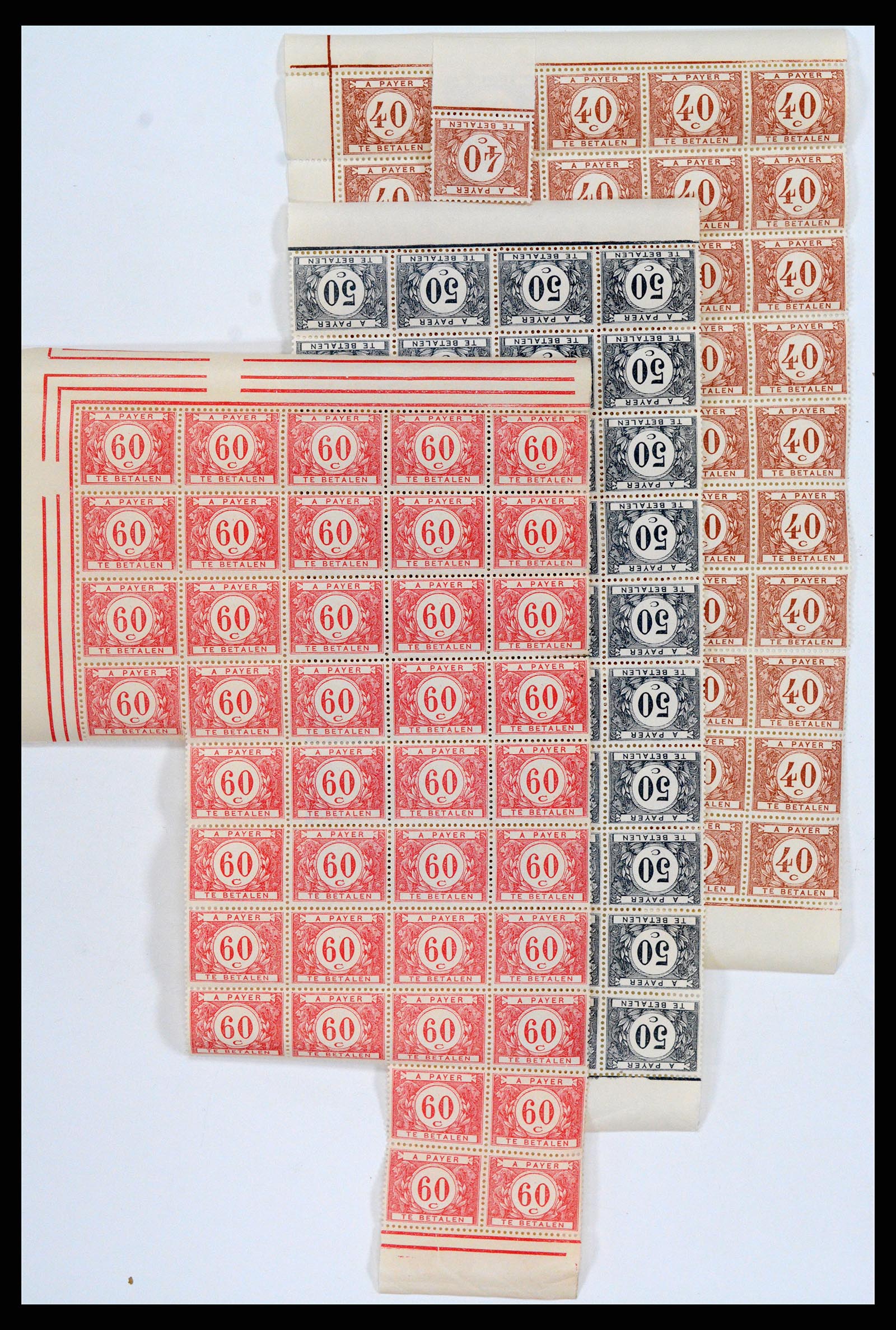 35523 004 - Stamp Collection 35523 Belgium 1897-1945.