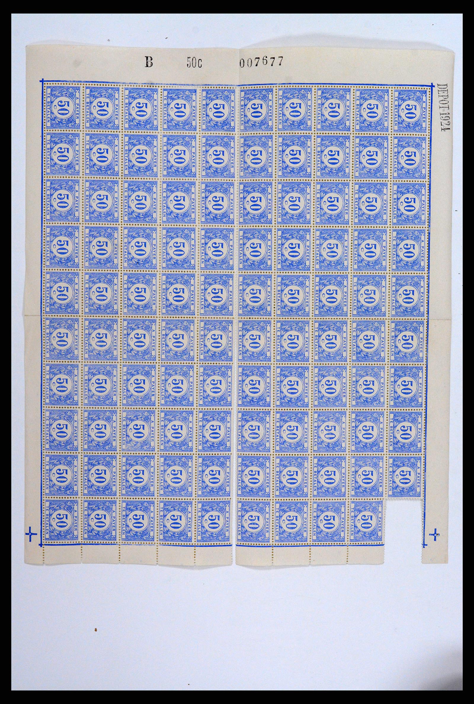 35523 013 - Stamp Collection 35523 Belgium 1897-1945.