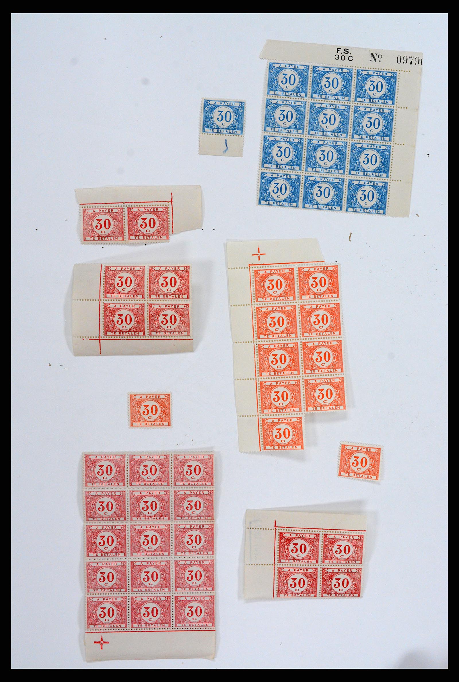 35523 014 - Stamp Collection 35523 Belgium 1897-1945.