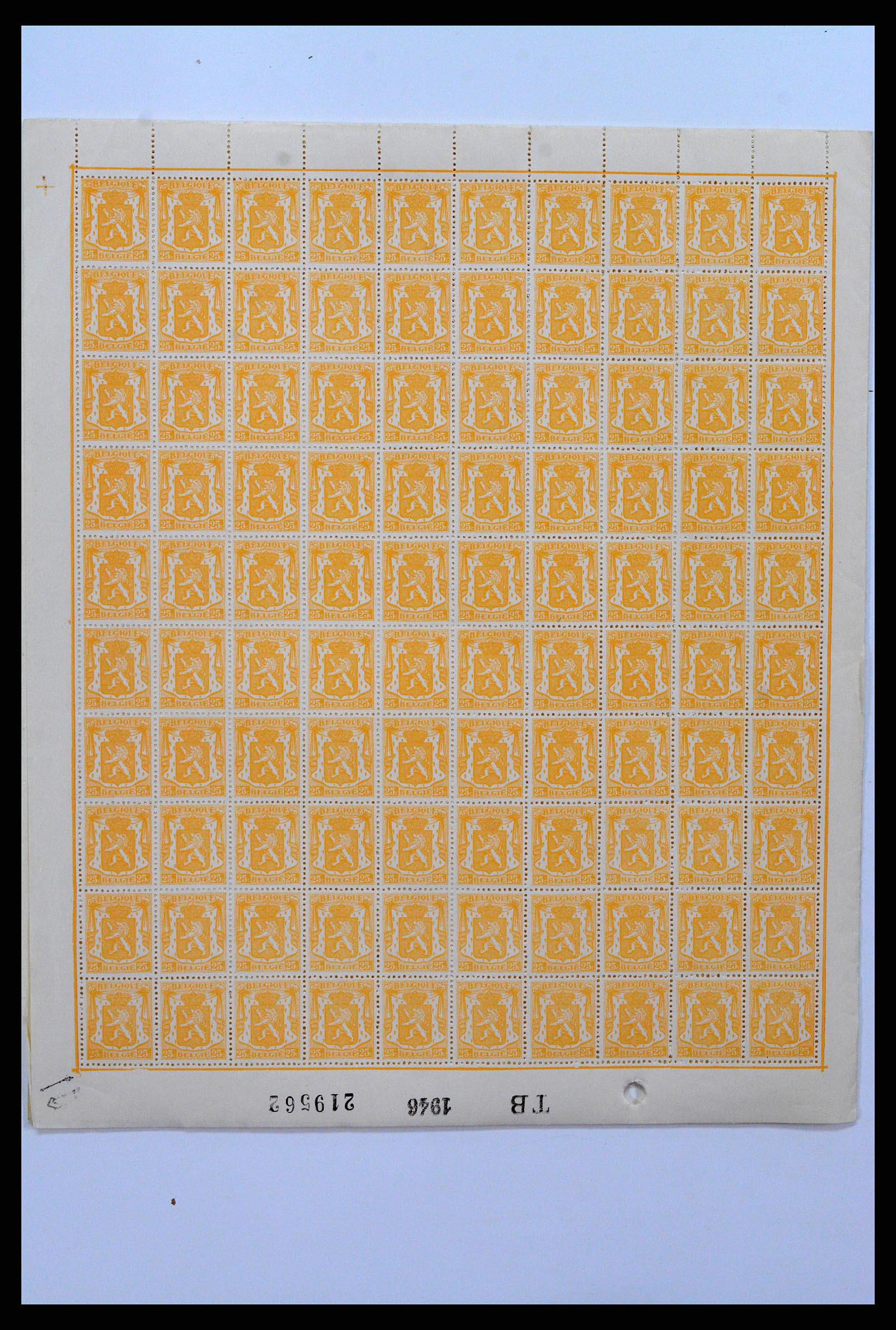 35523 018 - Stamp Collection 35523 Belgium 1897-1945.