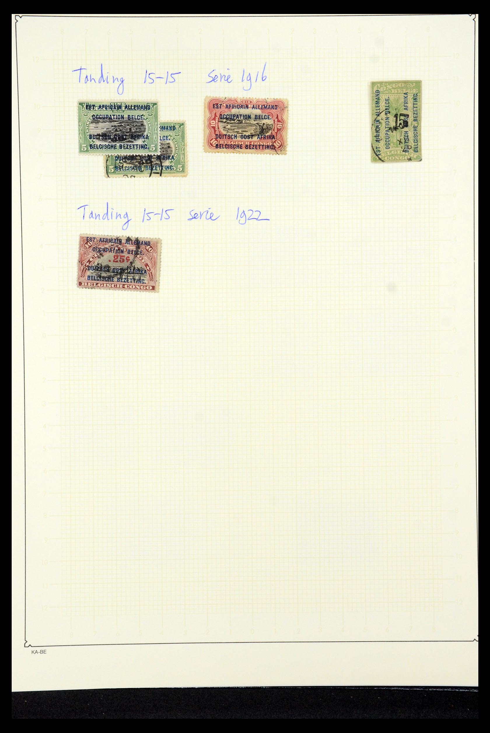 35524 046 - Postzegelverzameling 35524 Belgisch Congo 1885-1960.