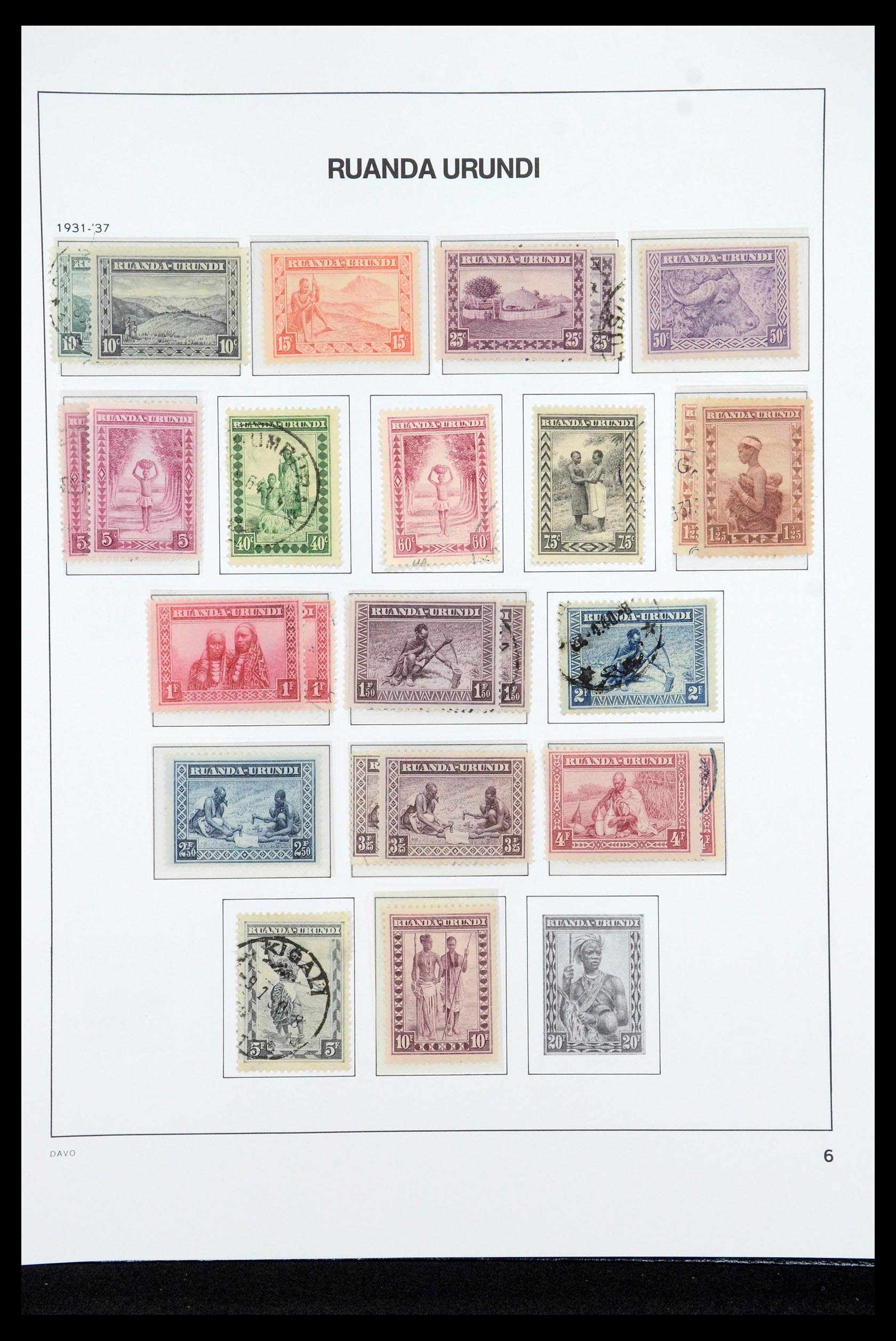 35524 049 - Postzegelverzameling 35524 Belgisch Congo 1885-1960.