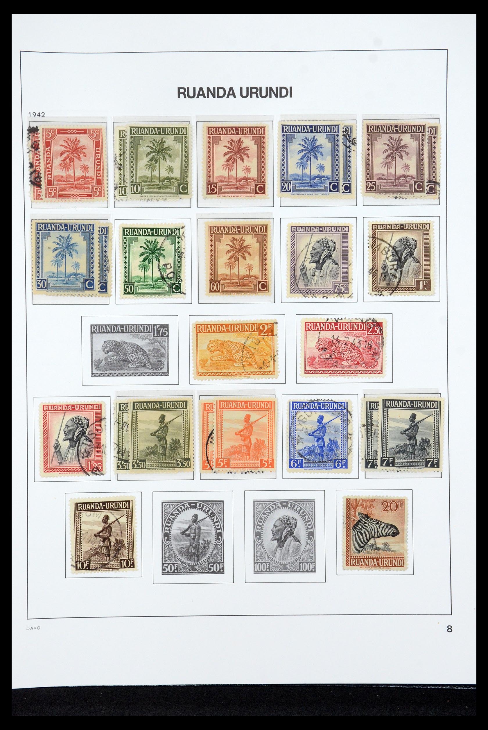 35524 051 - Postzegelverzameling 35524 Belgisch Congo 1885-1960.