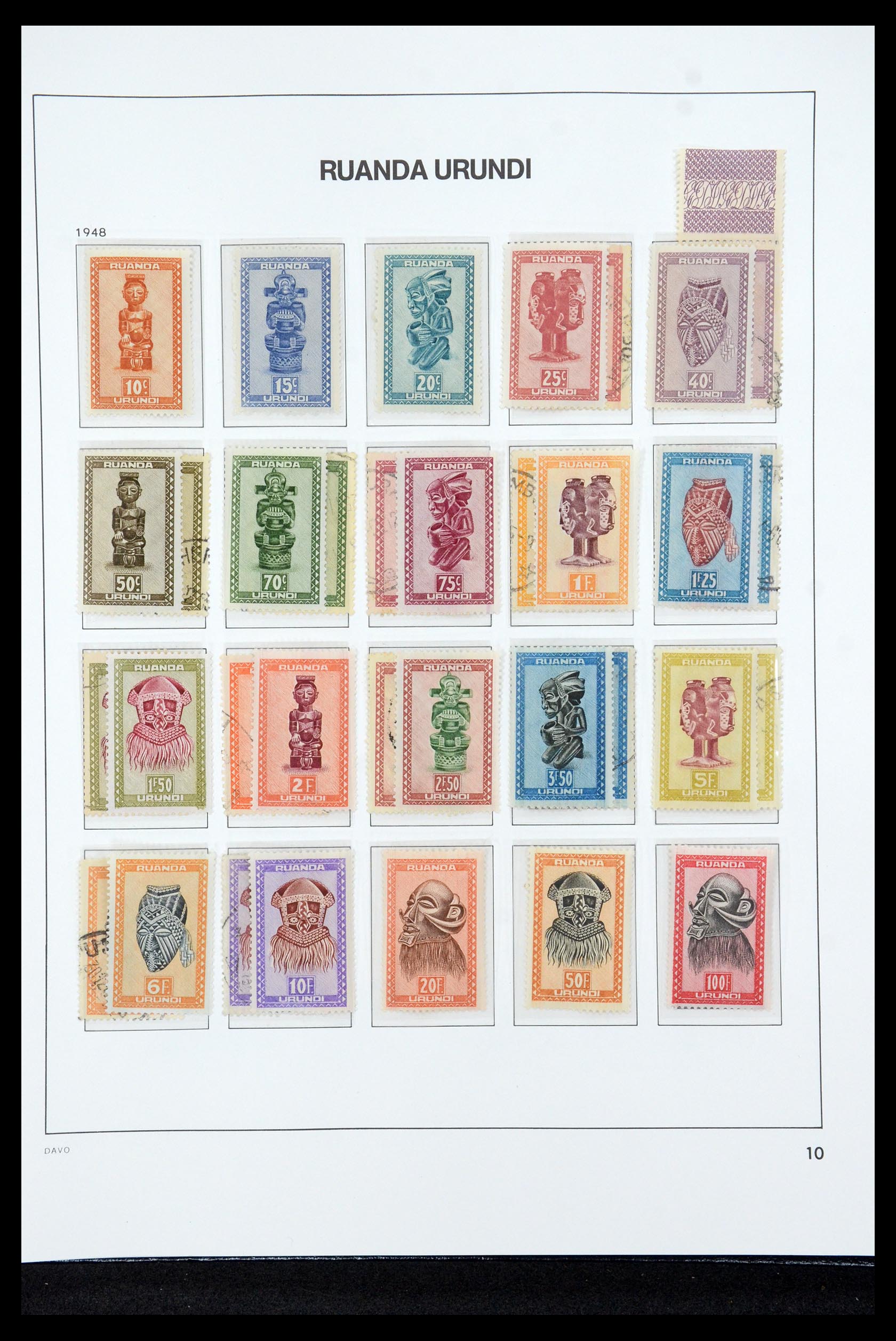 35524 052 - Postzegelverzameling 35524 Belgisch Congo 1885-1960.