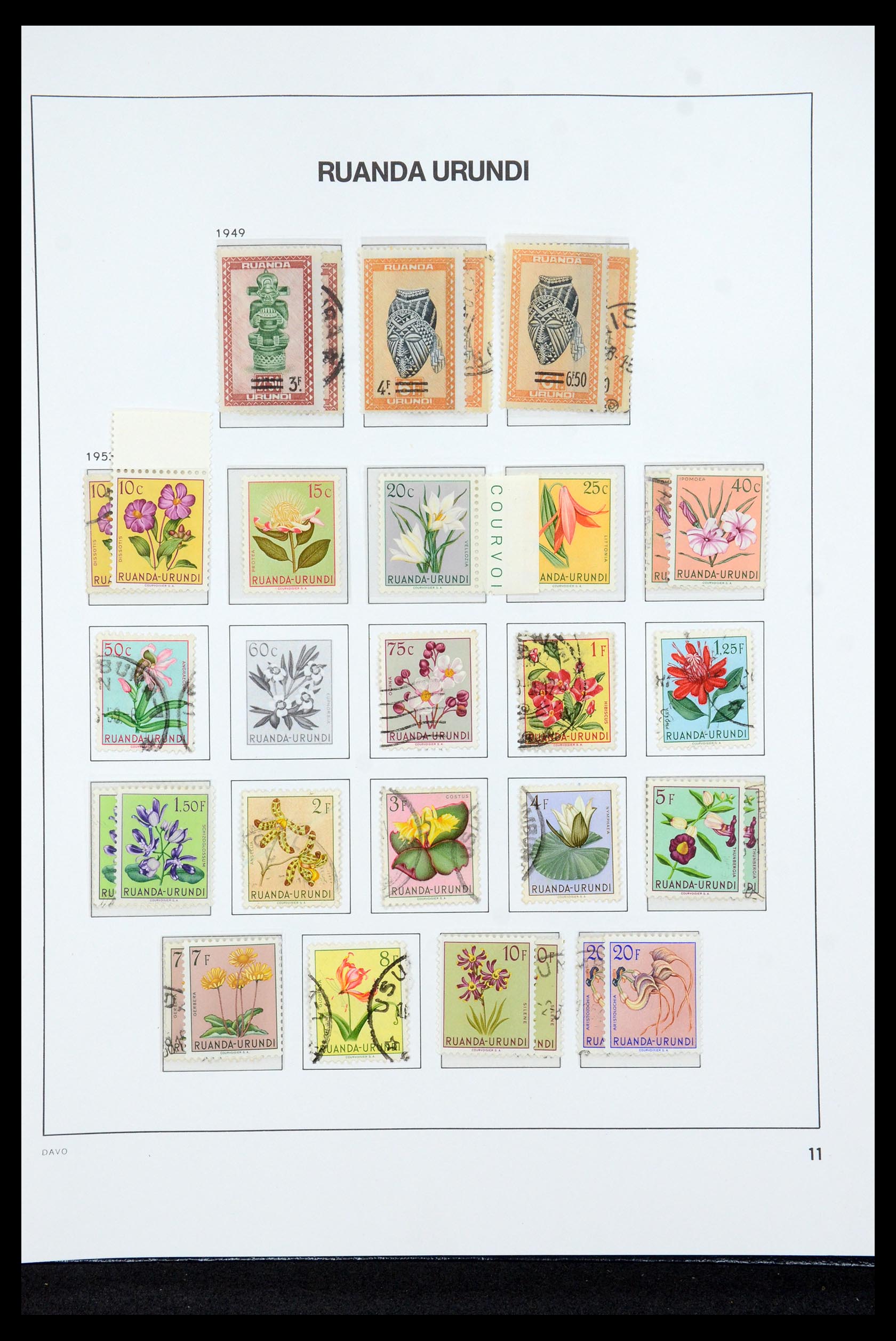 35524 053 - Postzegelverzameling 35524 Belgisch Congo 1885-1960.