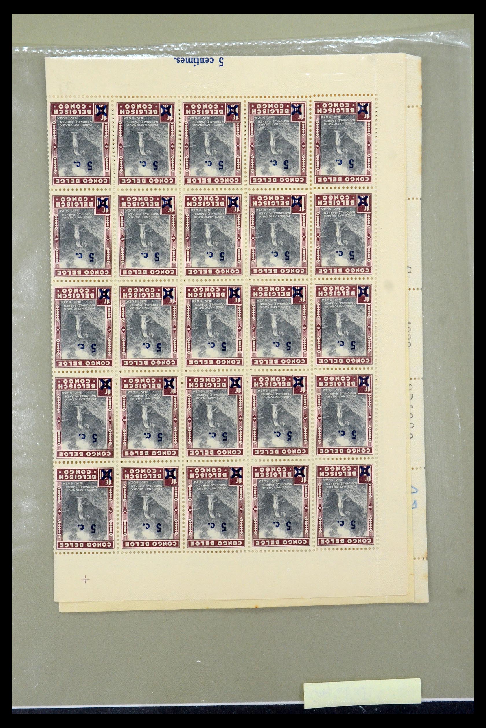 35524 059 - Postzegelverzameling 35524 Belgisch Congo 1885-1960.