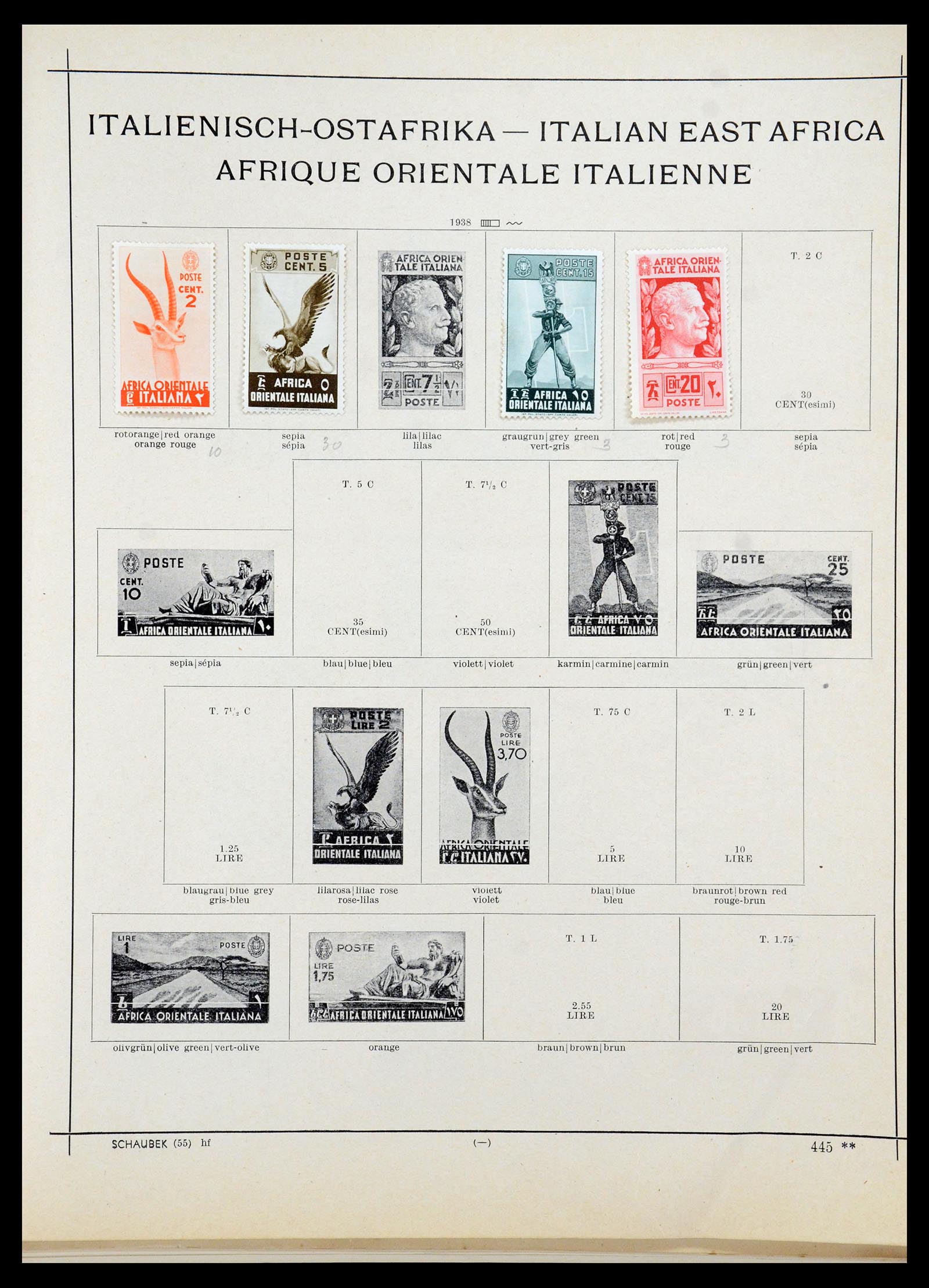 35526 002 - Stamp Collection 35526 Italian colonies 1893-1940.