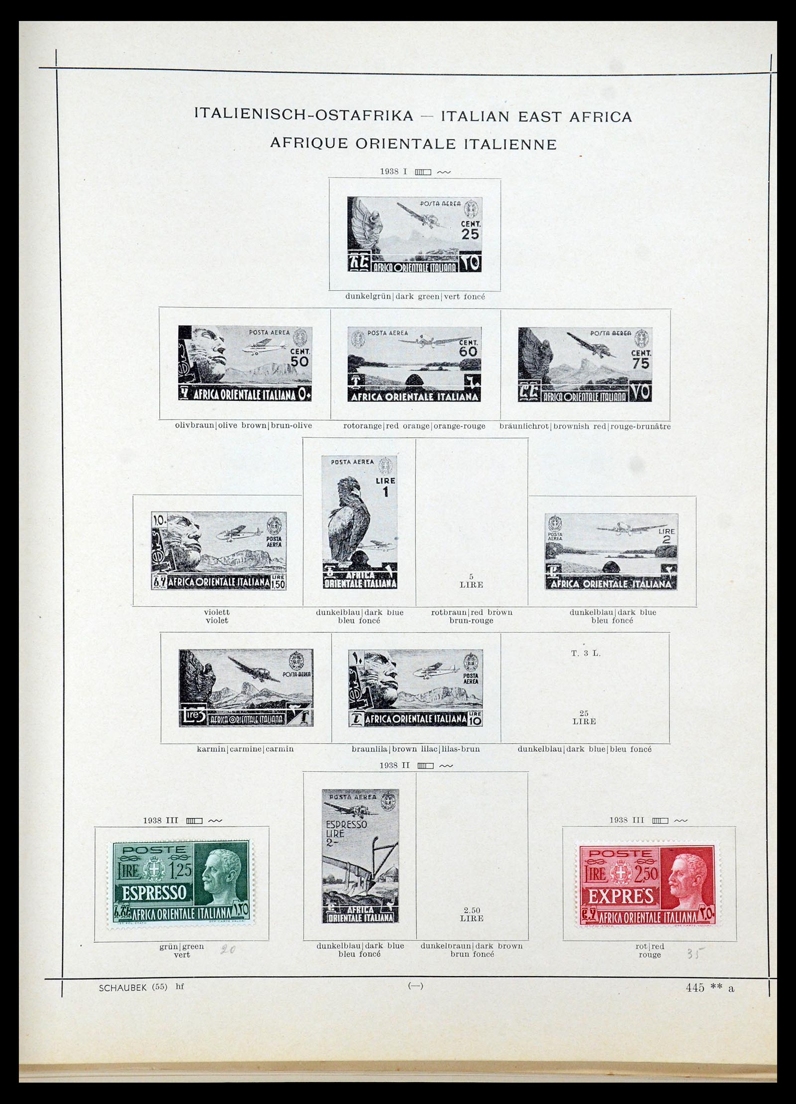 35526 003 - Stamp Collection 35526 Italian colonies 1893-1940.