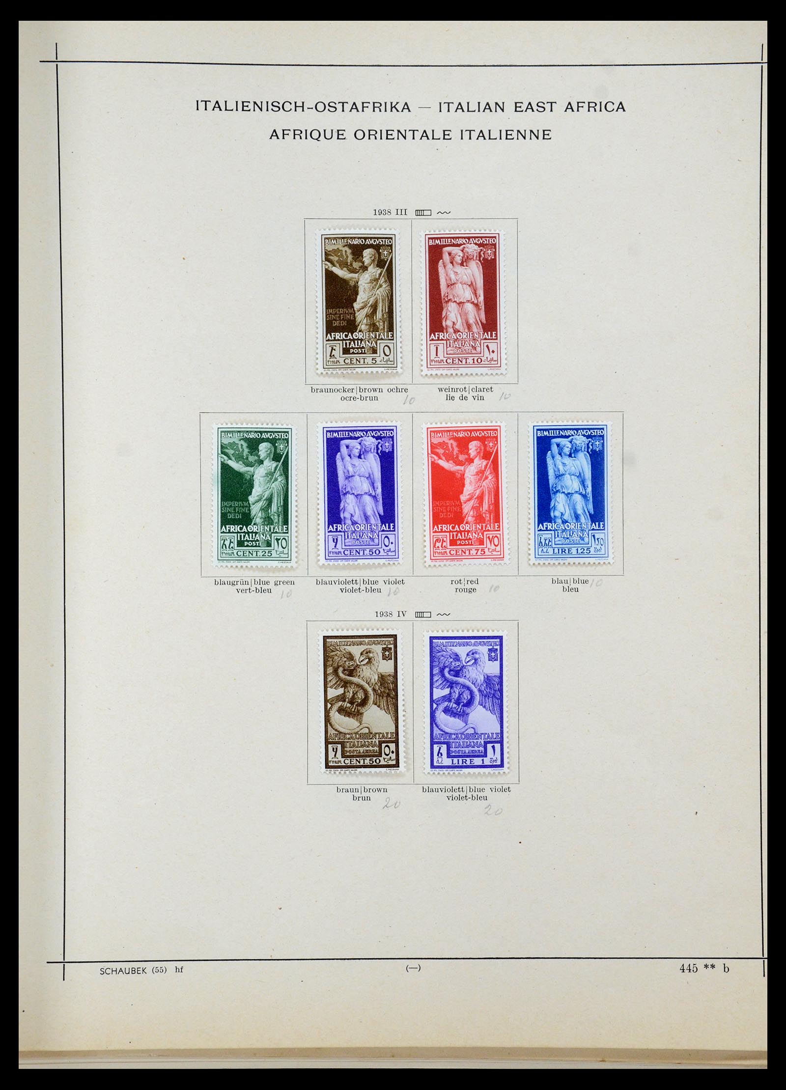 35526 004 - Stamp Collection 35526 Italian colonies 1893-1940.