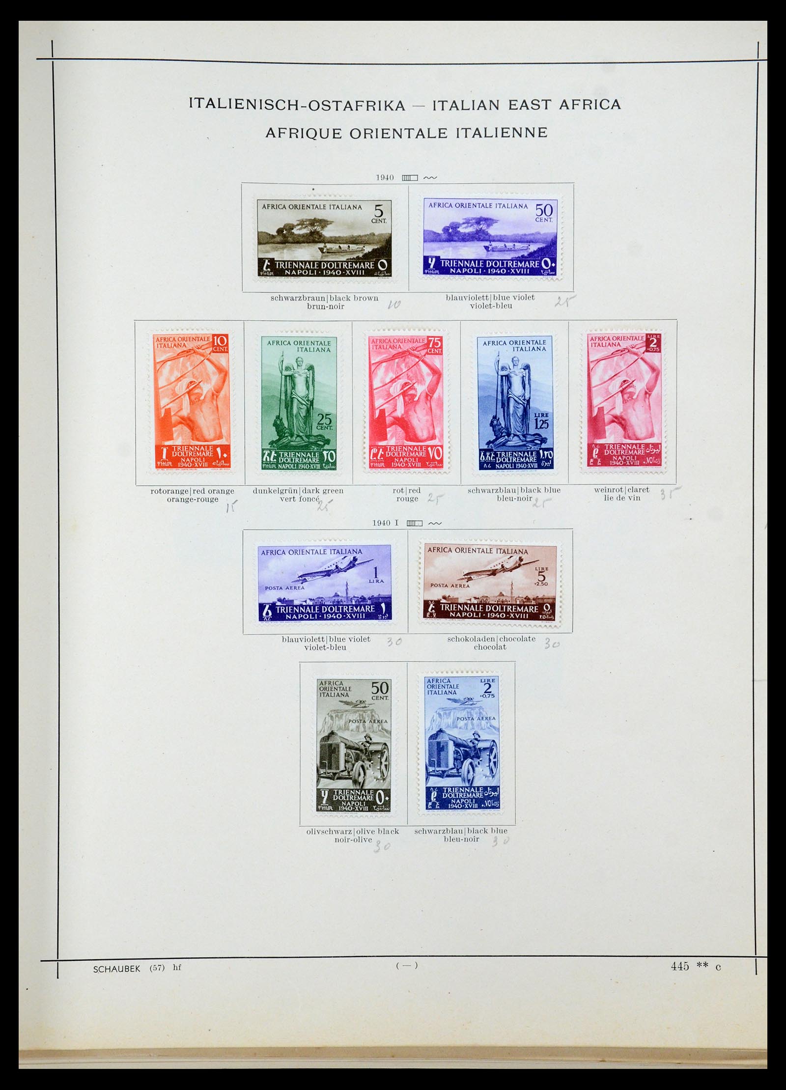 35526 005 - Stamp Collection 35526 Italian colonies 1893-1940.