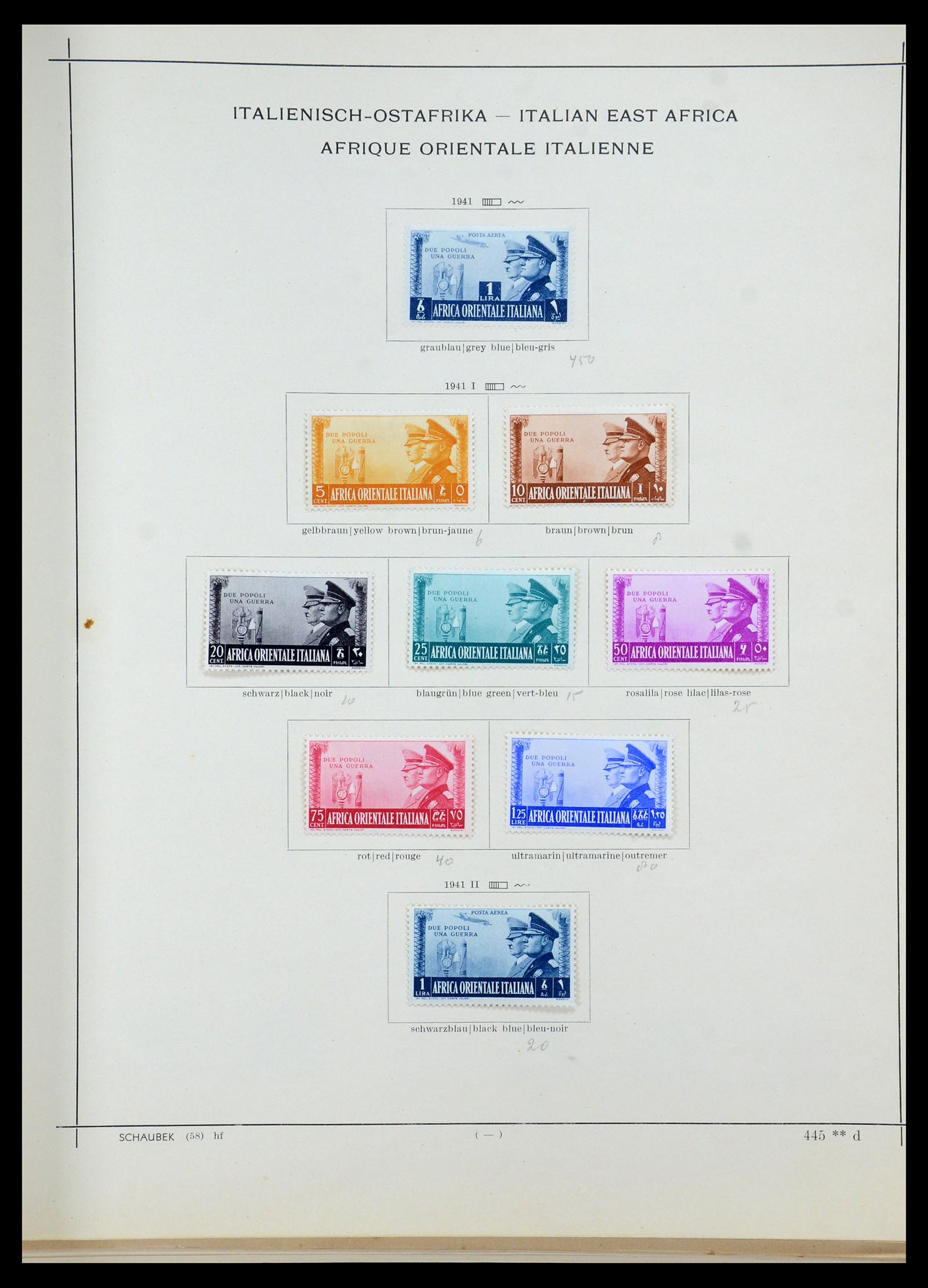 35526 006 - Stamp Collection 35526 Italian colonies 1893-1940.