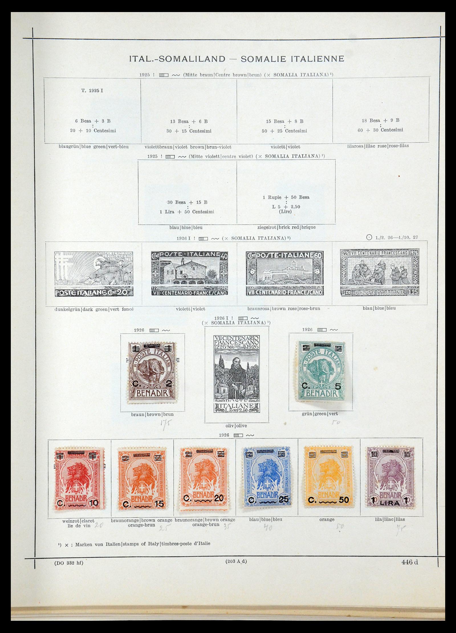 35526 009 - Stamp Collection 35526 Italian colonies 1893-1940.