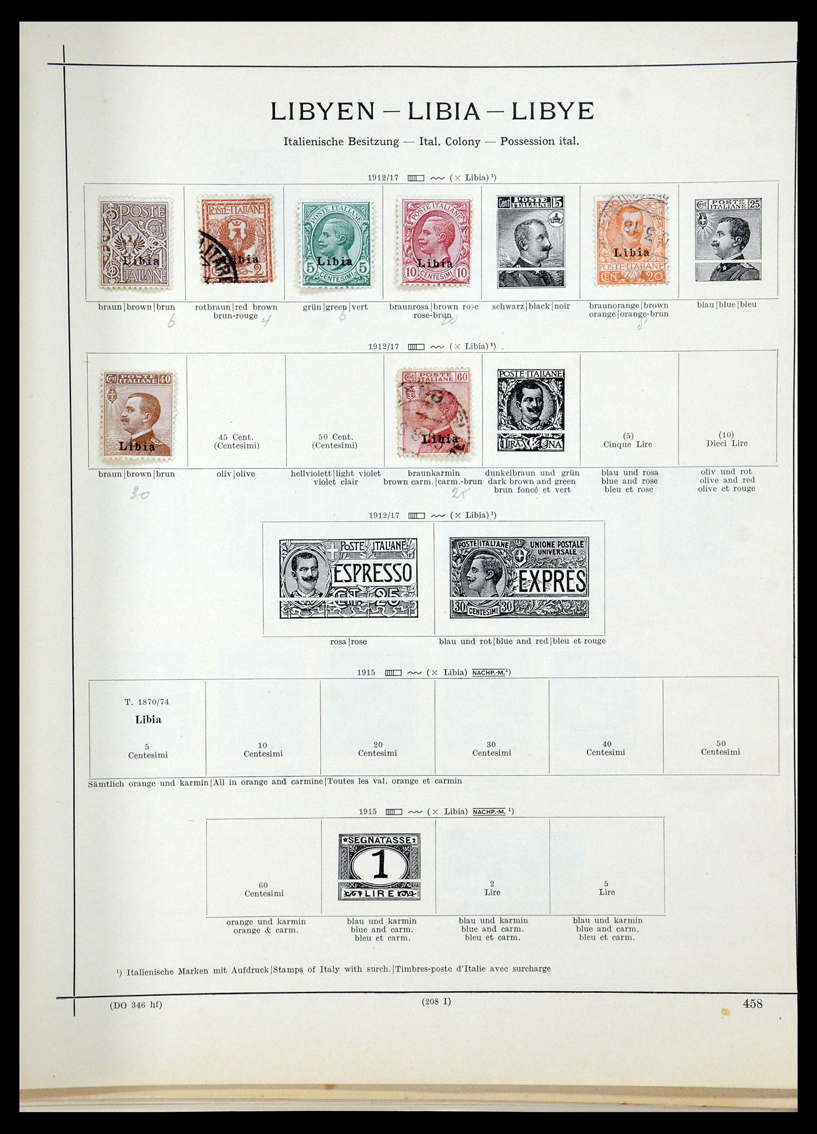 35526 013 - Stamp Collection 35526 Italian colonies 1893-1940.