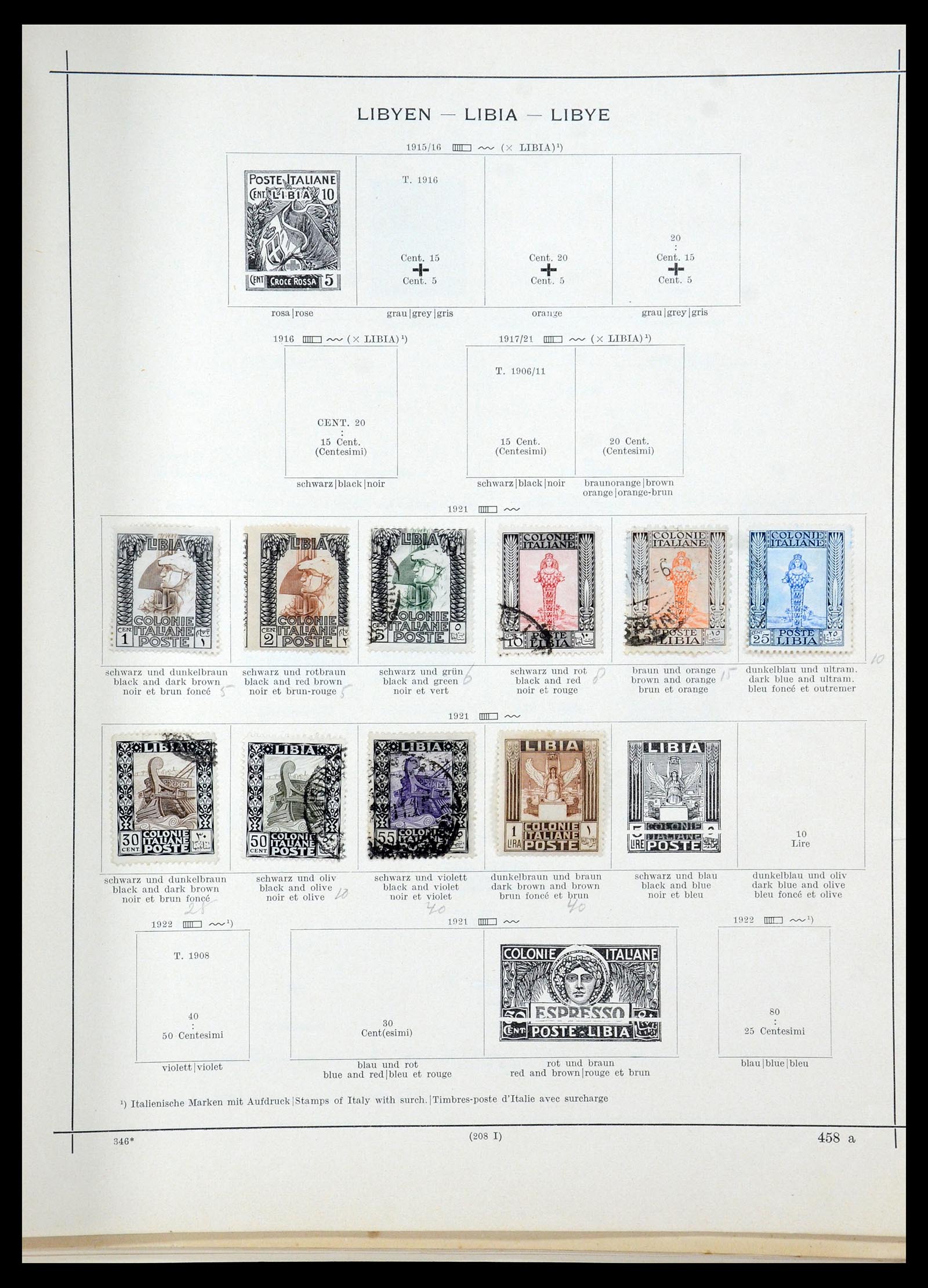 35526 014 - Stamp Collection 35526 Italian colonies 1893-1940.