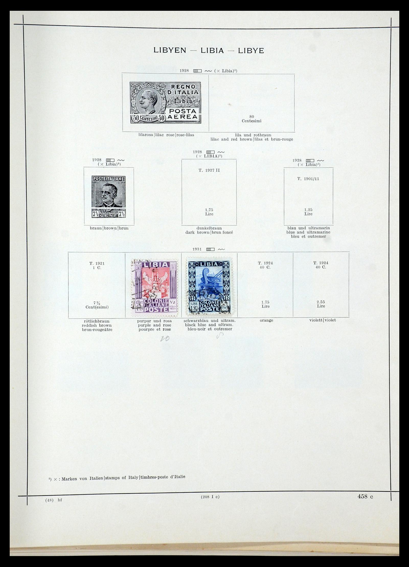 35526 016 - Stamp Collection 35526 Italian colonies 1893-1940.