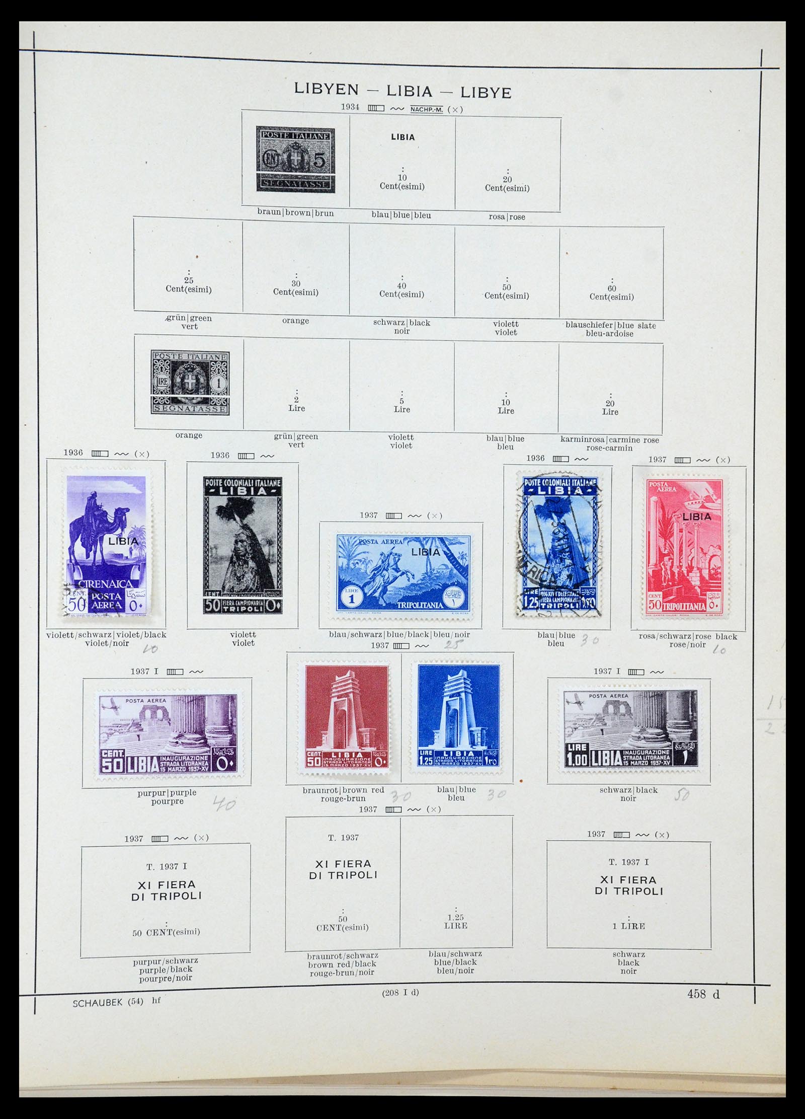 35526 017 - Stamp Collection 35526 Italian colonies 1893-1940.