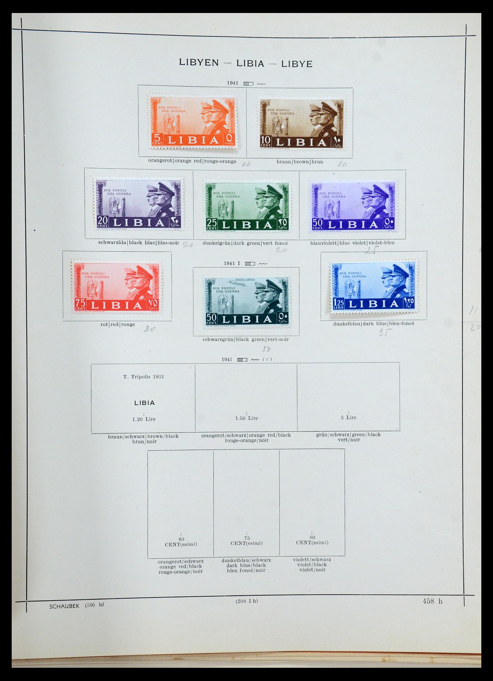 35526 021 - Stamp Collection 35526 Italian colonies 1893-1940.