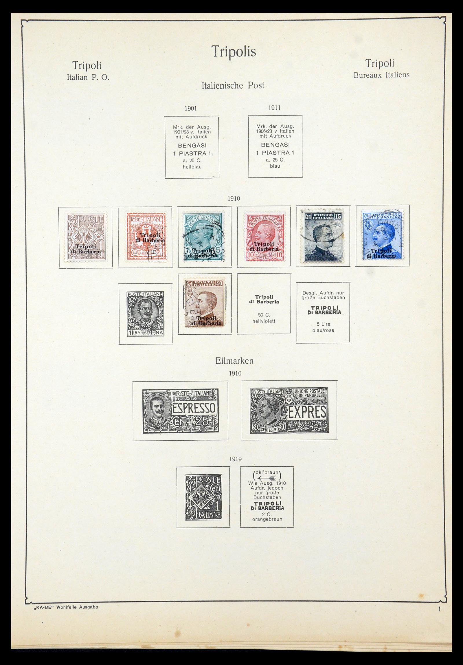 35526 023 - Stamp Collection 35526 Italian colonies 1893-1940.