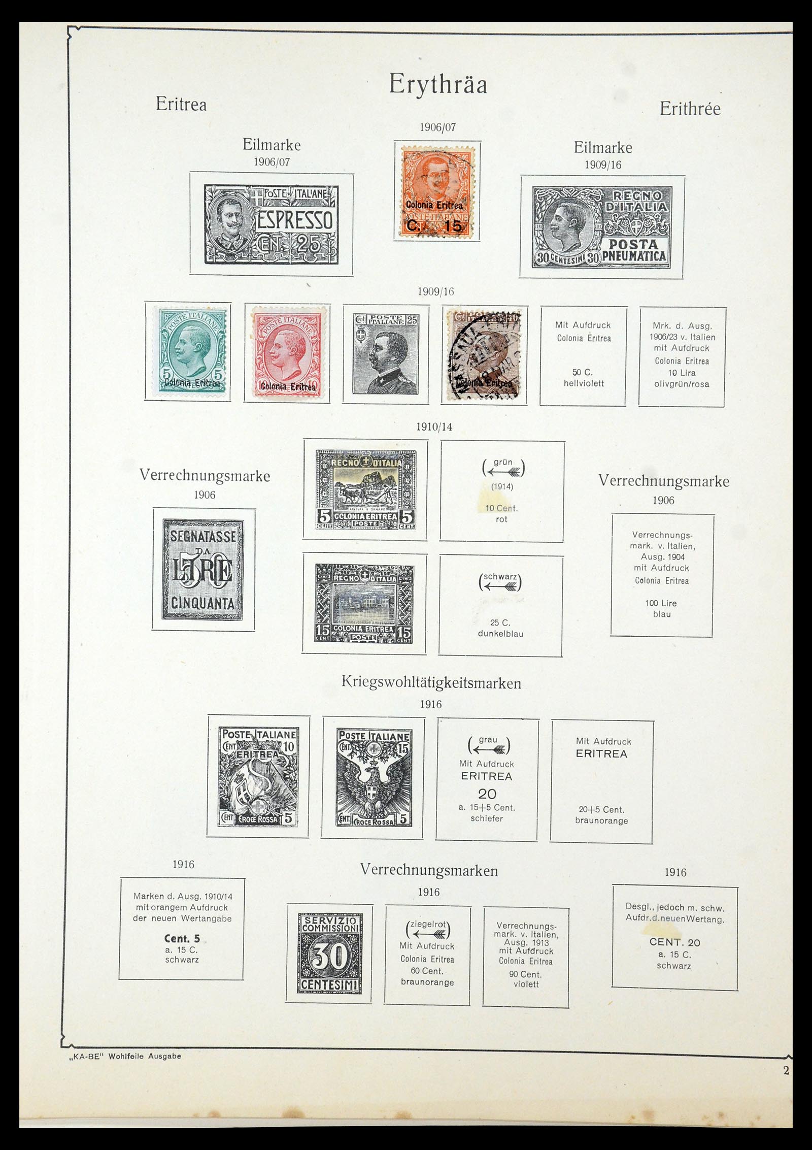 35526 026 - Stamp Collection 35526 Italian colonies 1893-1940.